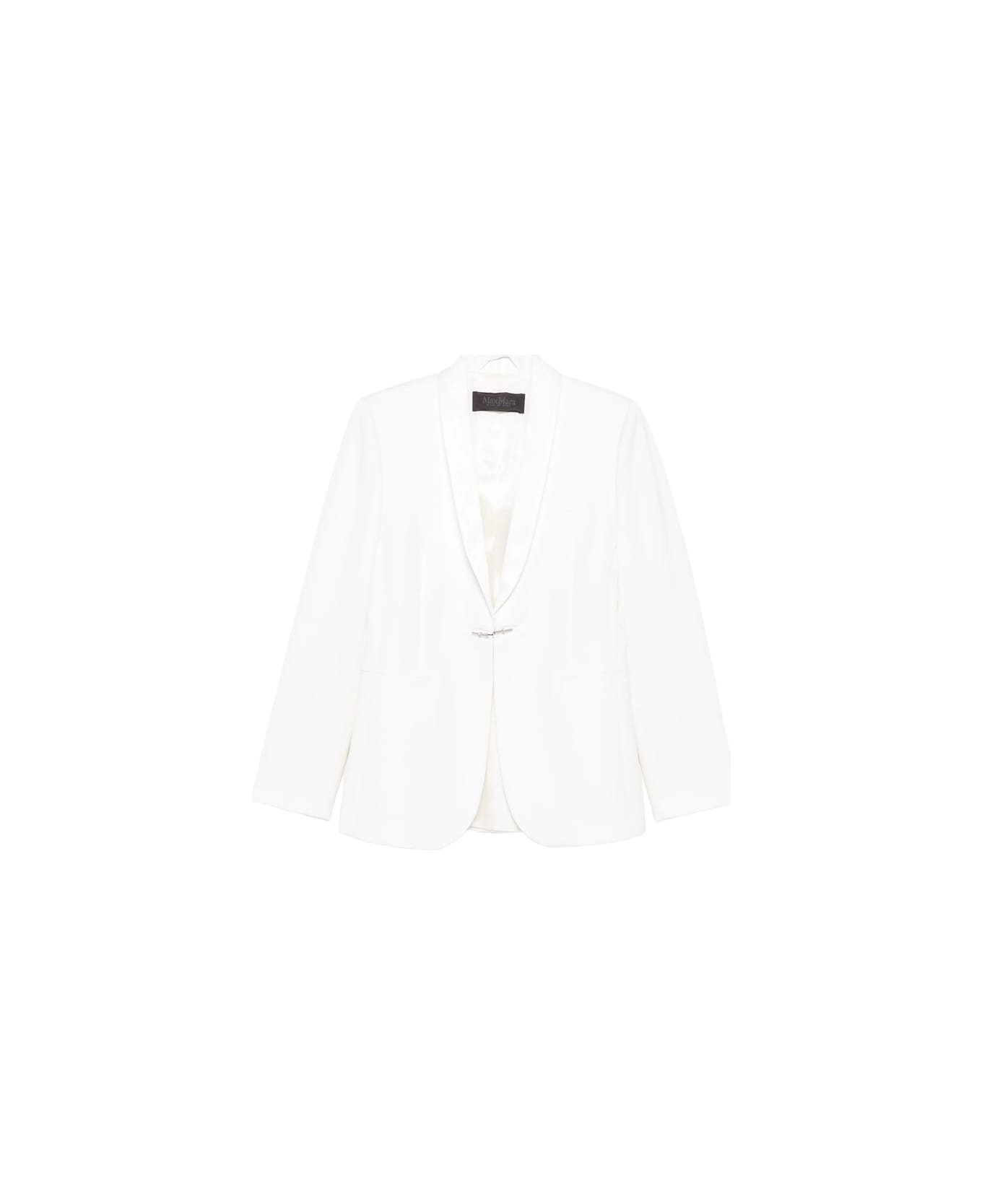 Max Mara Pianoforte Jacket - WHITE
