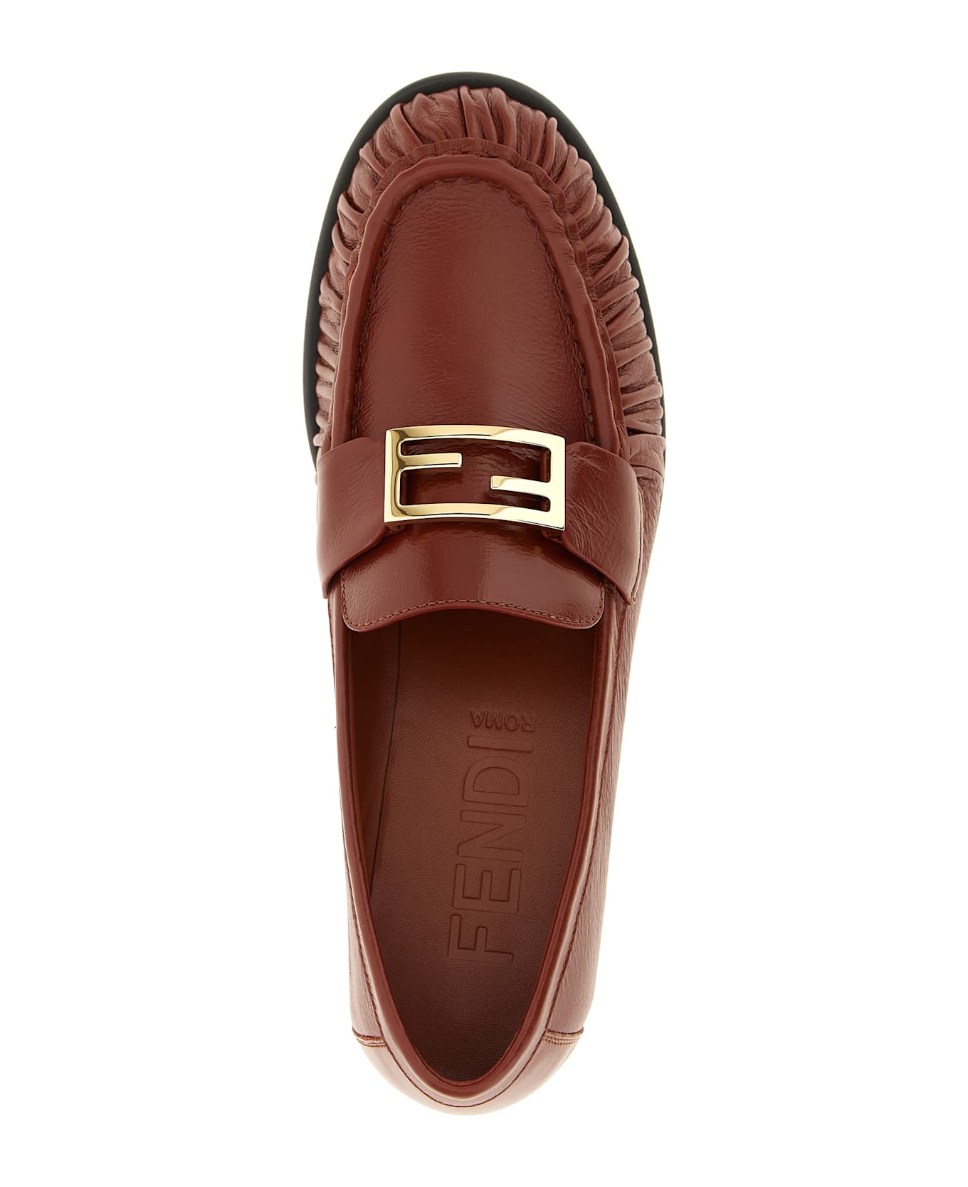 Fendi 'baguette' Loafers - Brown