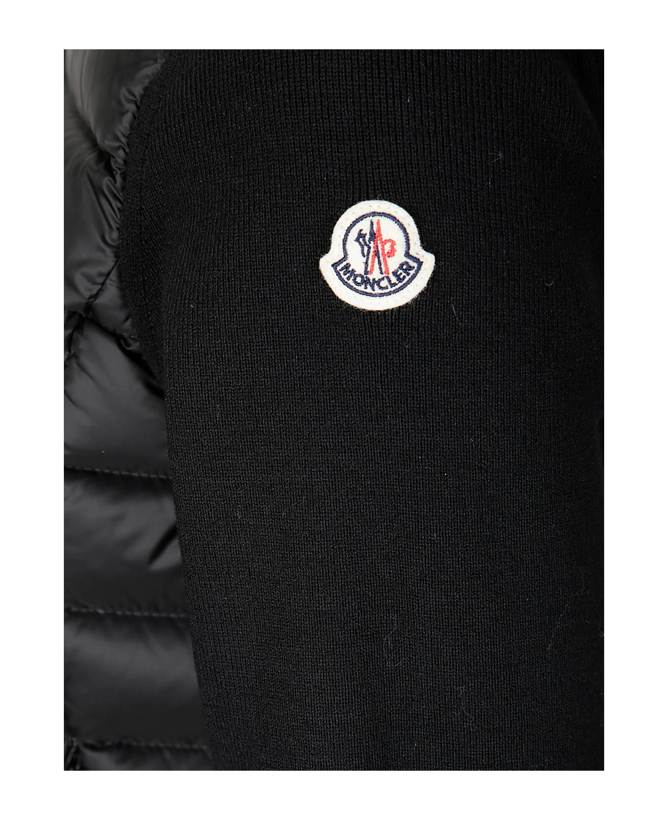 Moncler Cardigan - BLACK