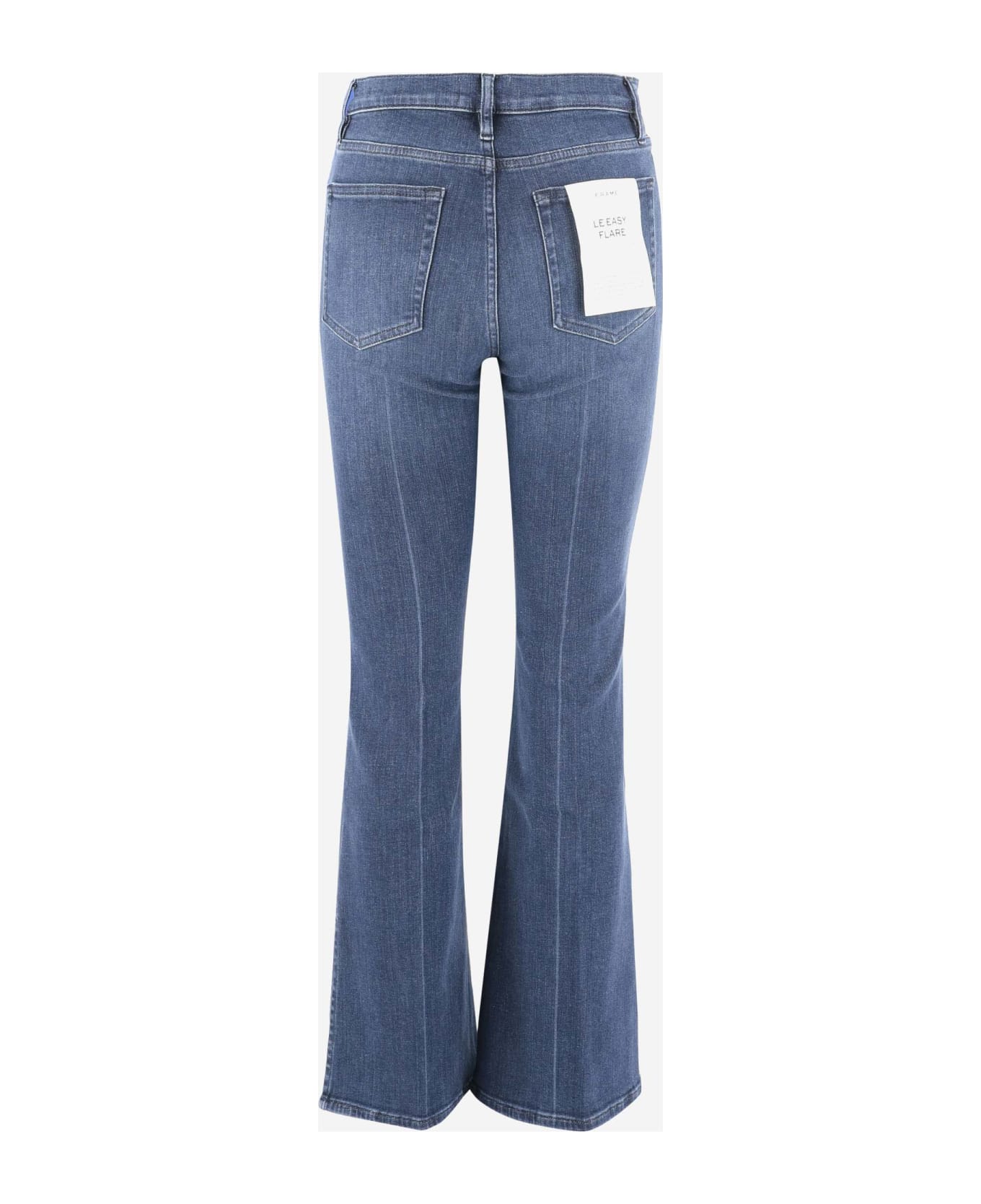 Frame Le Easy Flare Stretch Denim Jeans - Denim