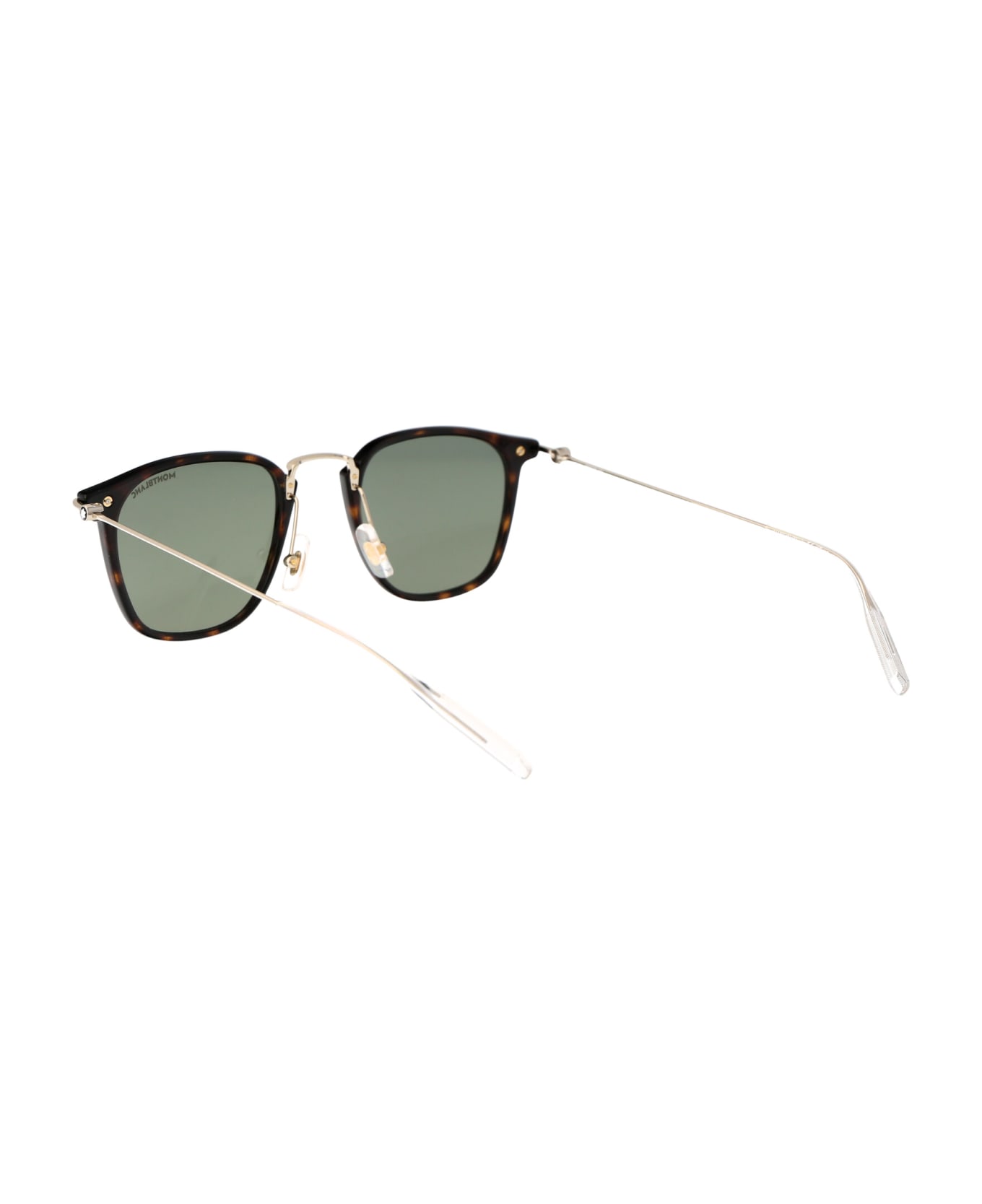 Montblanc Mb0295s Sunglasses - 002 HAVANA GOLD GREEN サングラス