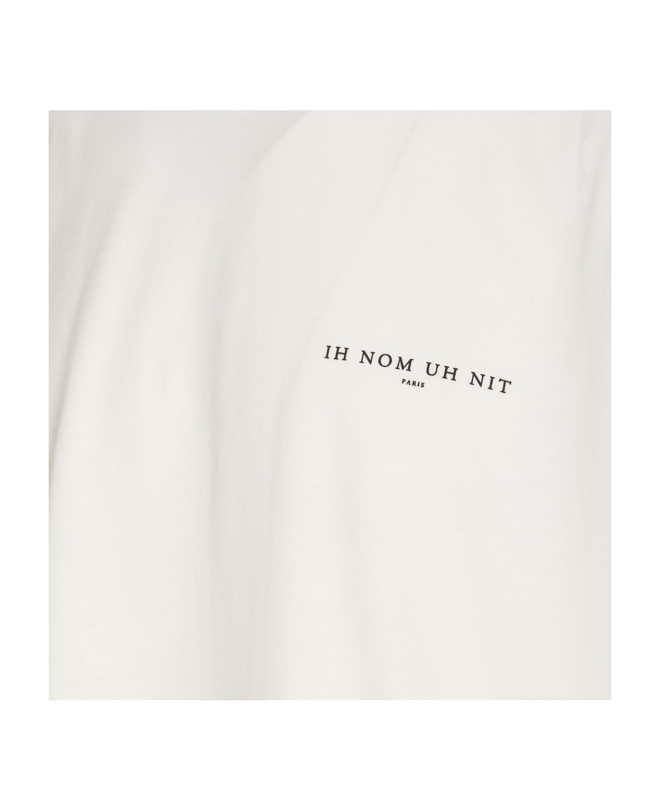 ih nom uh nit Logo T-shirt - White シャツ
