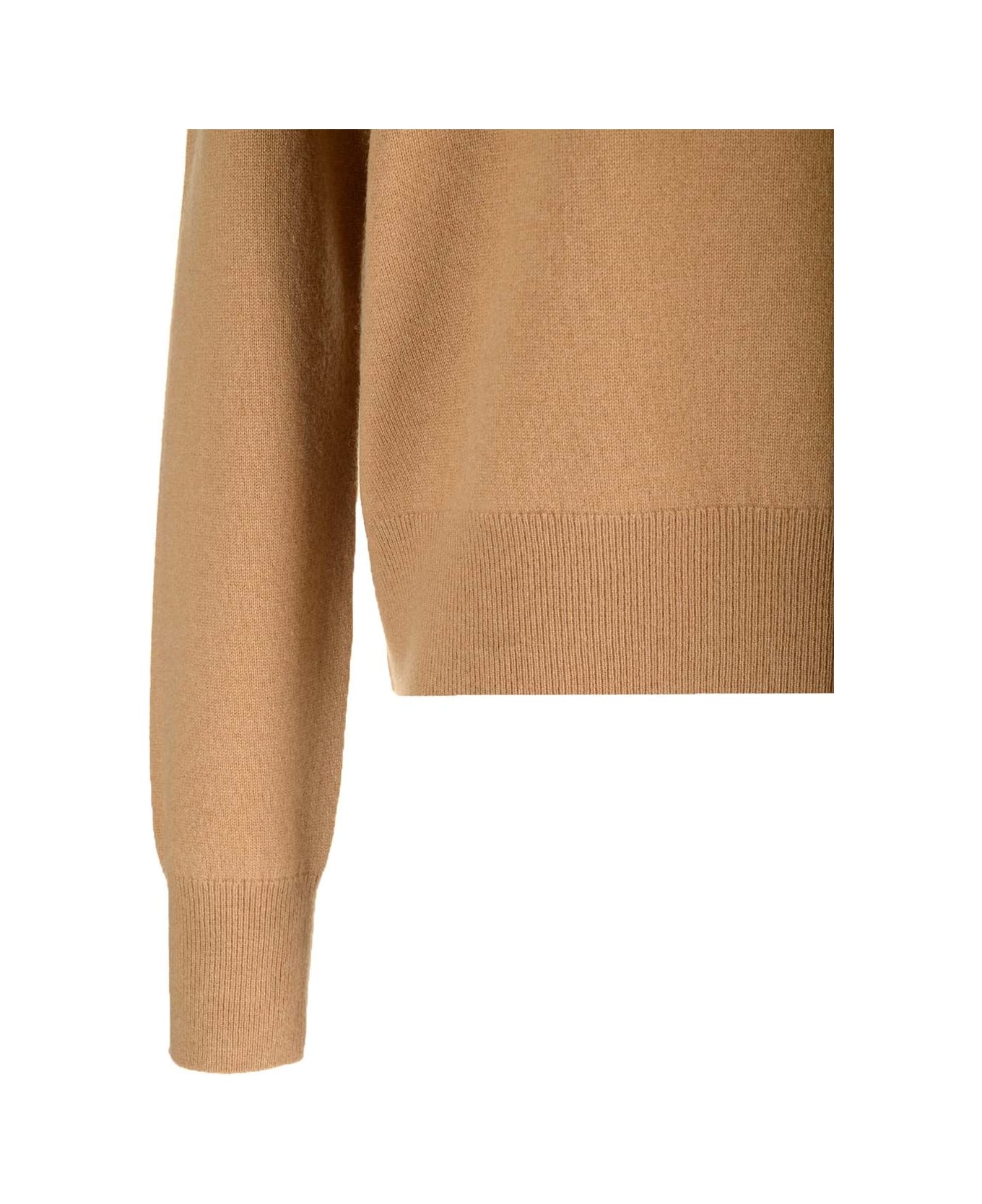 Dries Van Noten Cashmere Knit Sweater - Beige