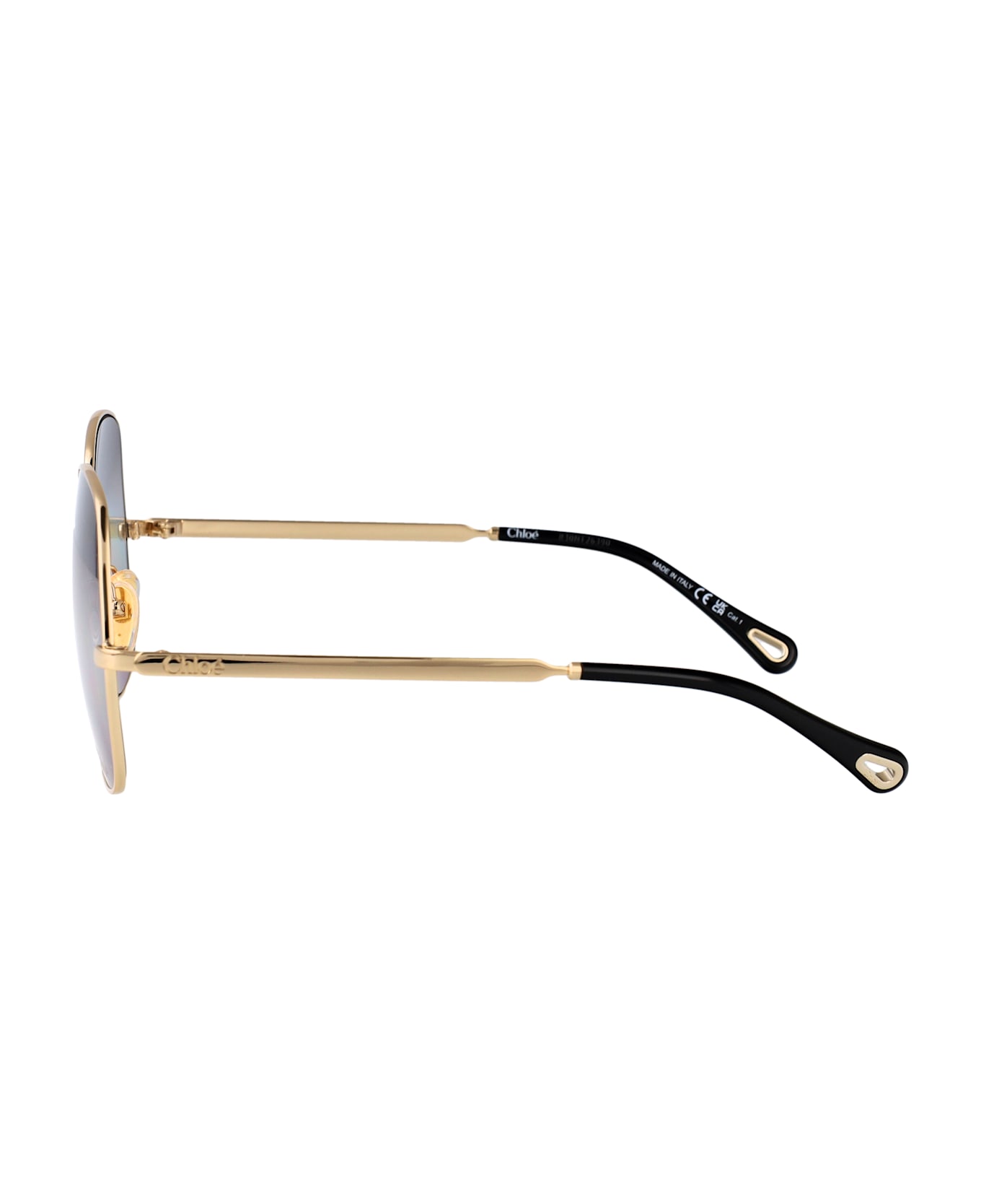 Chloé Eyewear Ch0282s Sunglasses - GOLD-GOLD-GREY