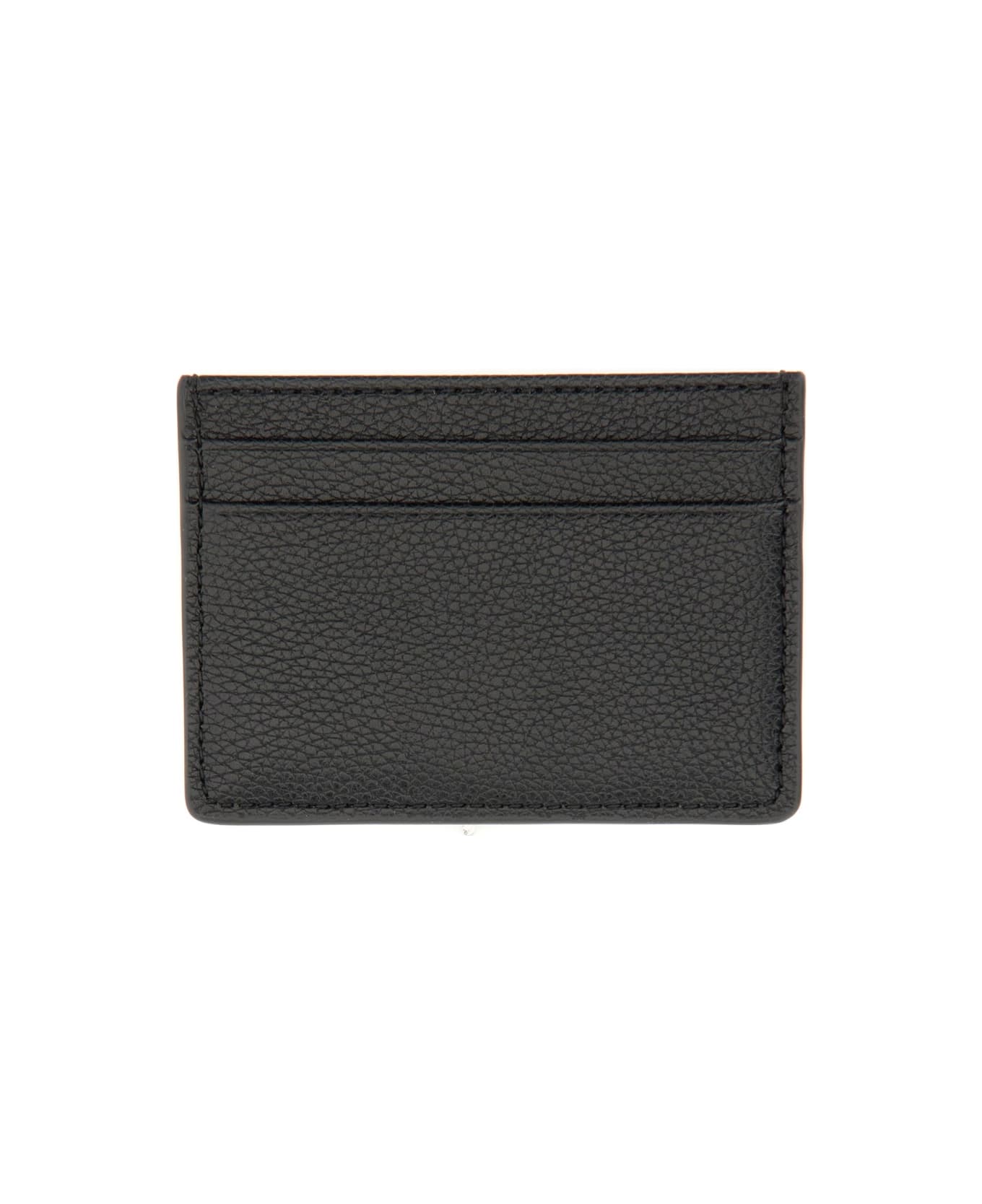 Hugo Boss Leather Card Holder - BLACK