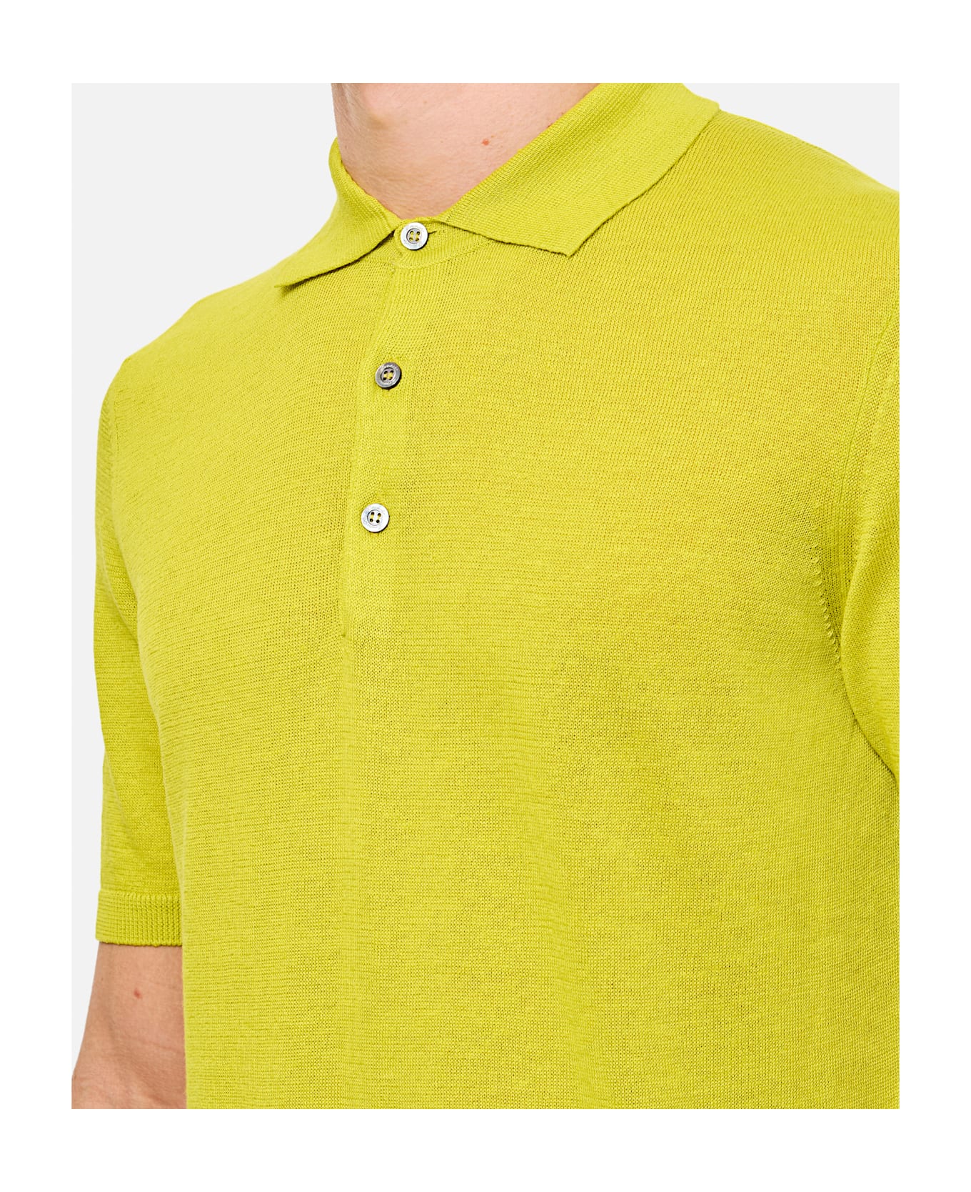 Drumohr Polo - Yellow