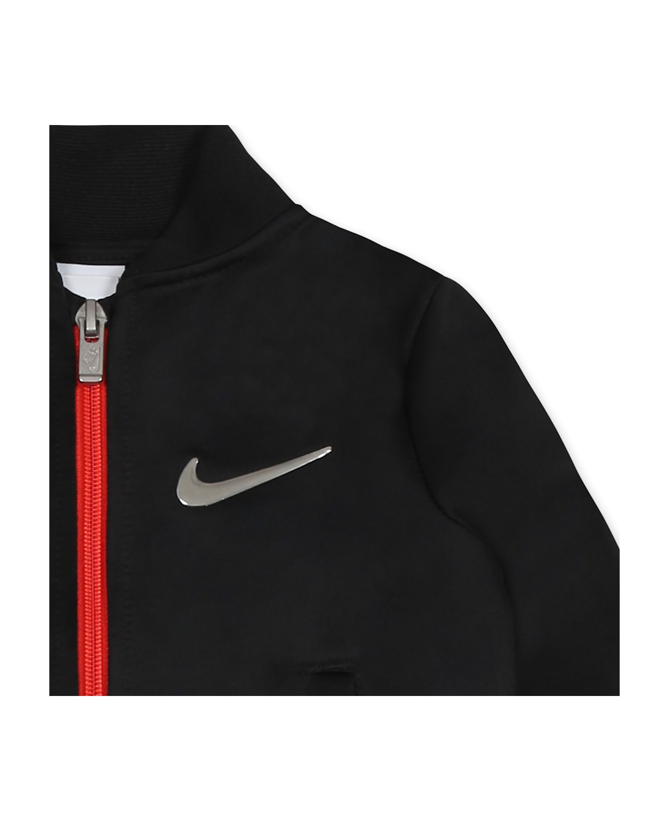 Nike Black Suit For Baby Boy With Swoosh - Black