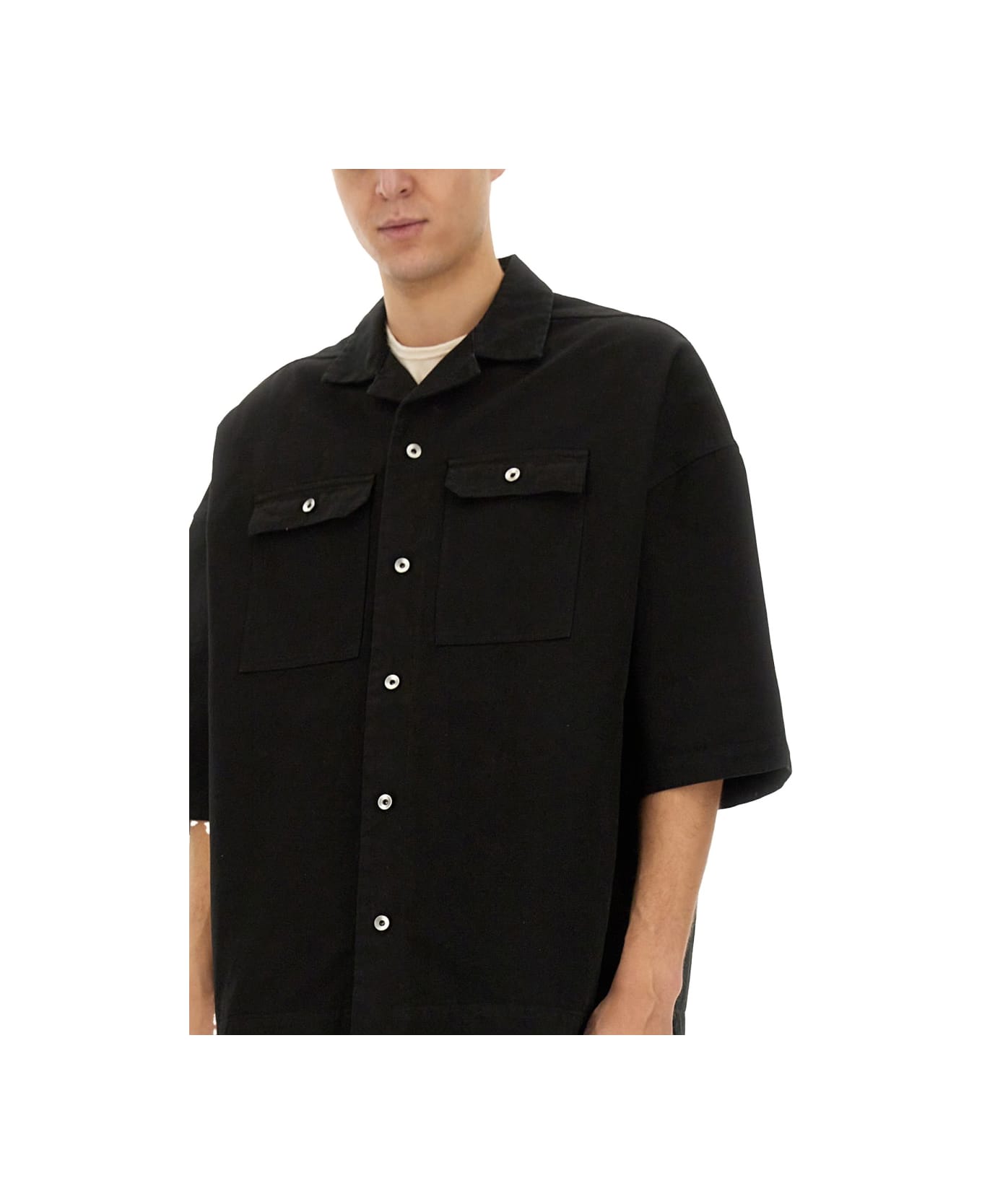 DRKSHDW "magnum Tommy" Shirt - BLACK