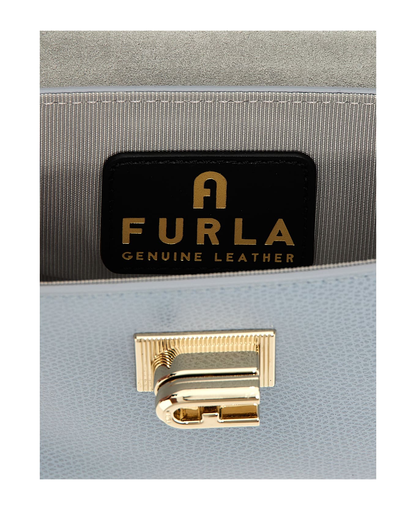 Furla 'furla 1927' Mini Handbag - Light Blue