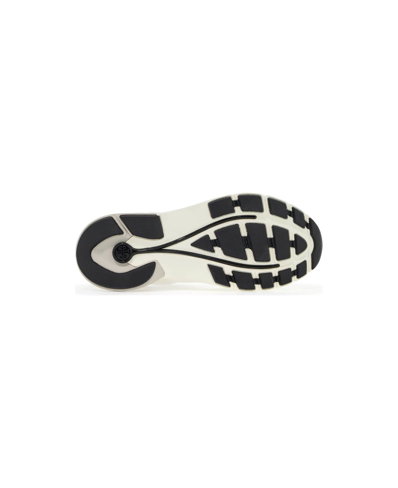 Tory Burch Good Luck Leather Sneakers - BIANCO / BIANCO / FOSSIL STONE (White)