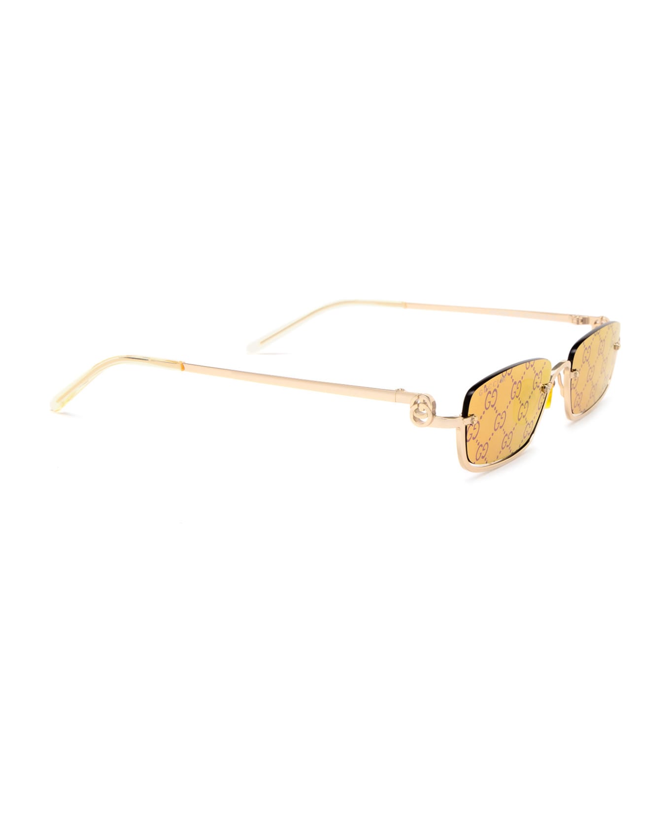 Gucci Eyewear Gg1278s Gold Sunglasses - Gold サングラス