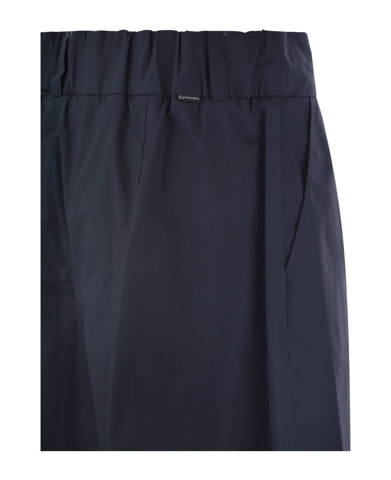Woolrich Pure Cotton Poplin Shorts - Blue ショートパンツ