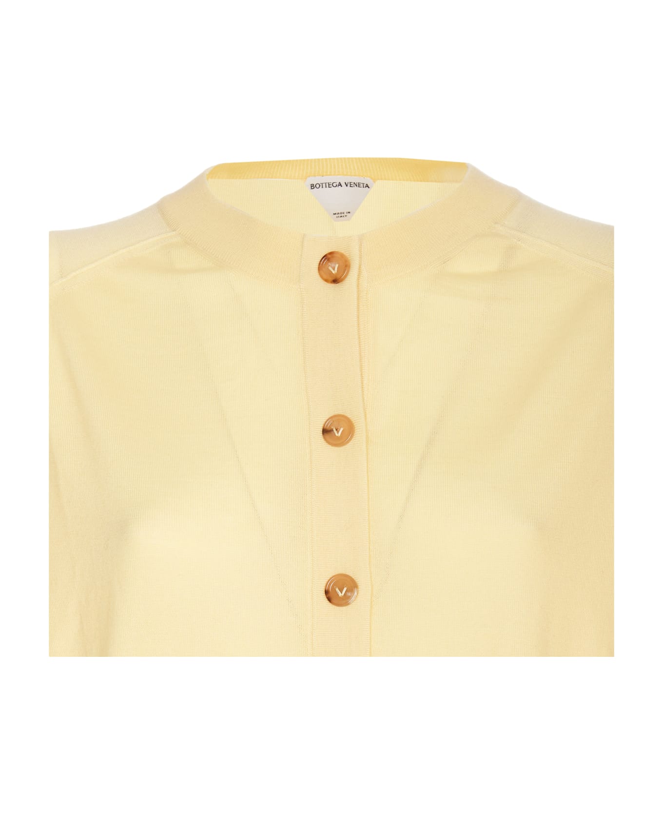 Bottega Veneta Cardigan - Yellow