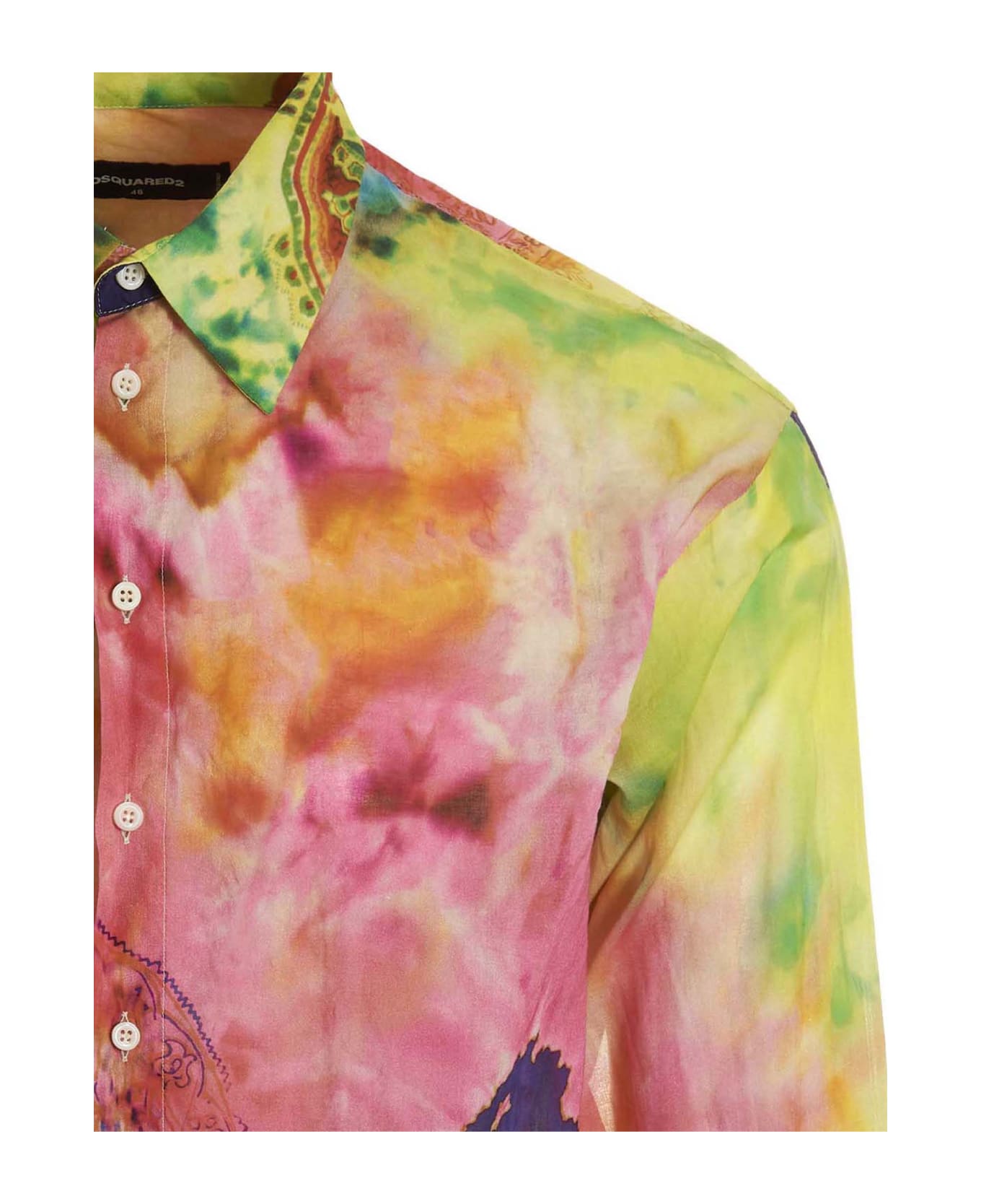 Dsquared2 Print Shirt - Multicolor