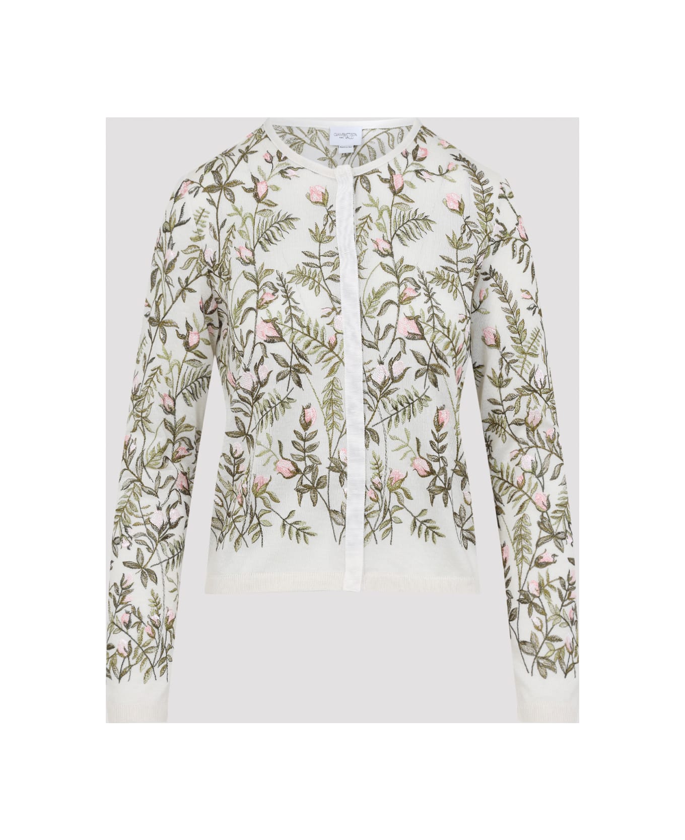 Giambattista Valli Cashmere And Silk Cardigan - Ivory