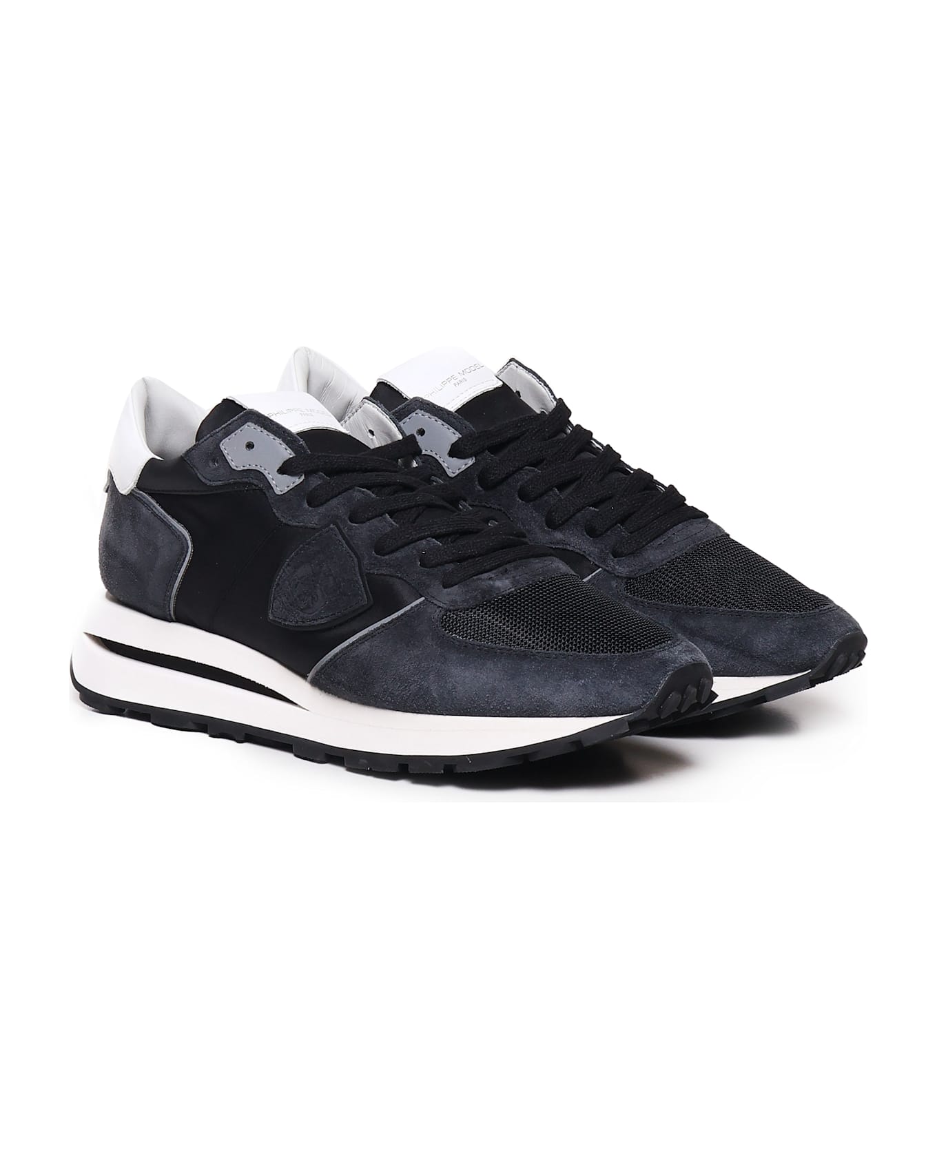 Philippe Model Tropez Haute Sneaker - Blue