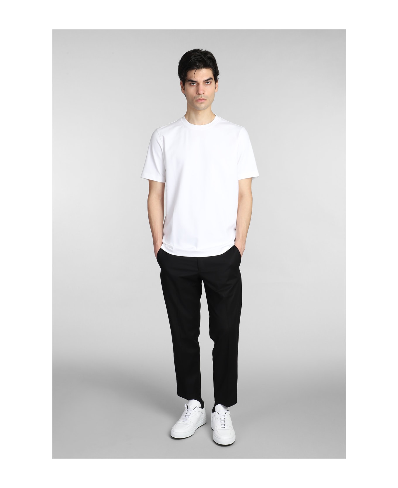 Theory T-shirt In White Viscose - White