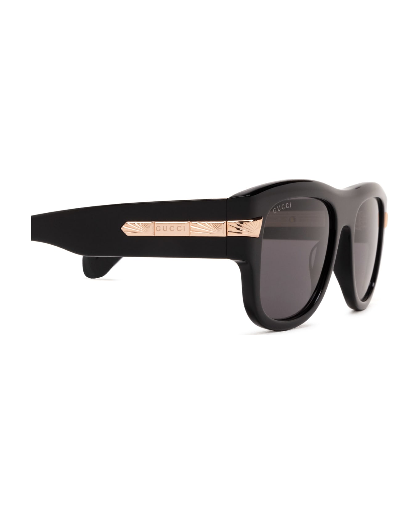 Gucci Eyewear Gg1517s Black Sunglasses - Black サングラス