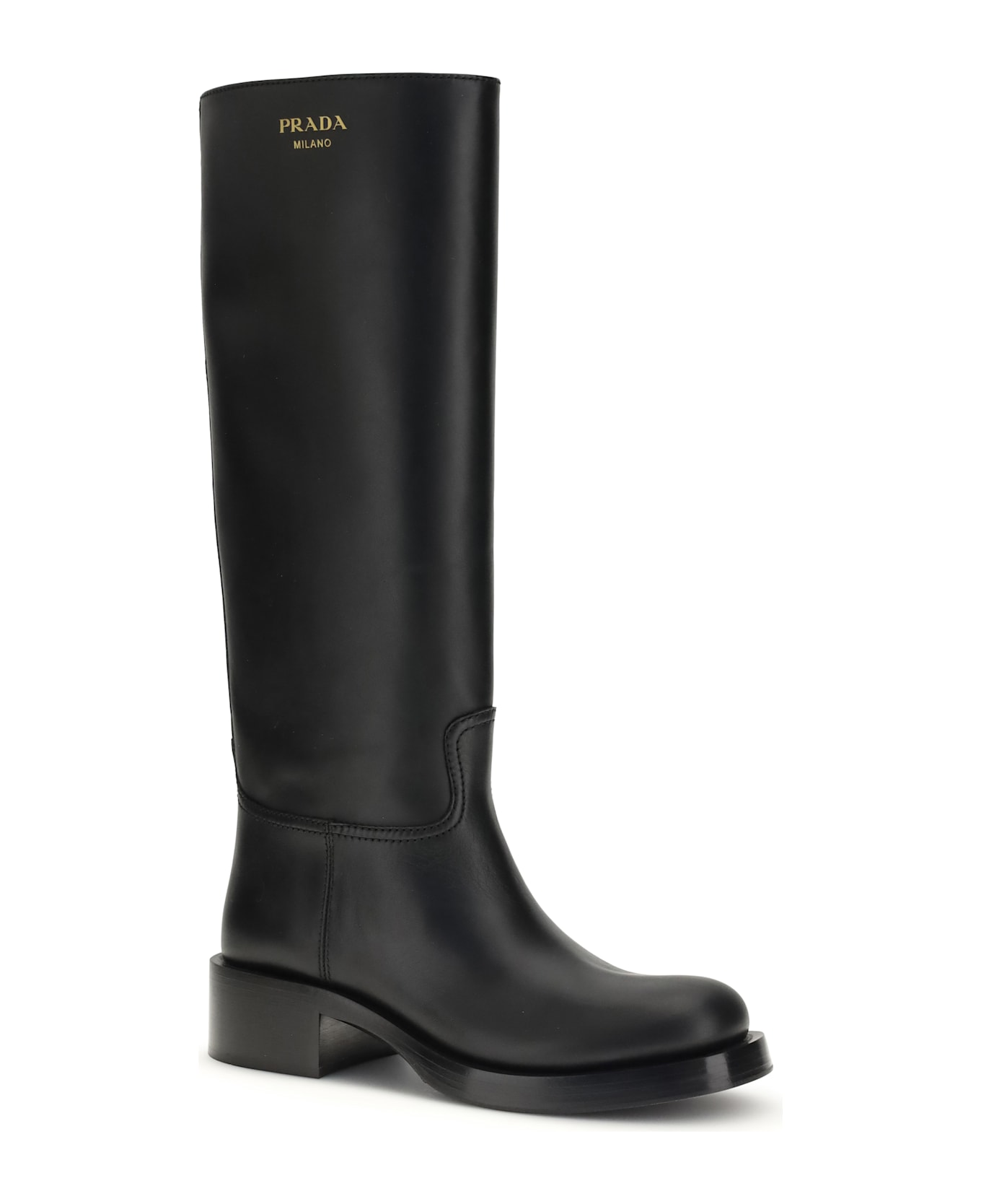 Prada High Leather Boots