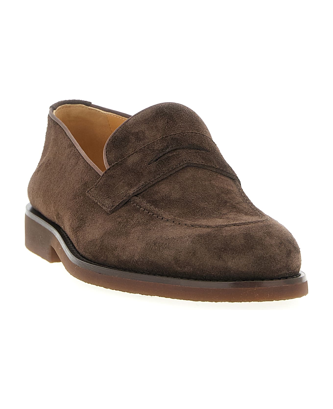 Brunello Cucinelli 
penny Loafer
 Loafers - Brown