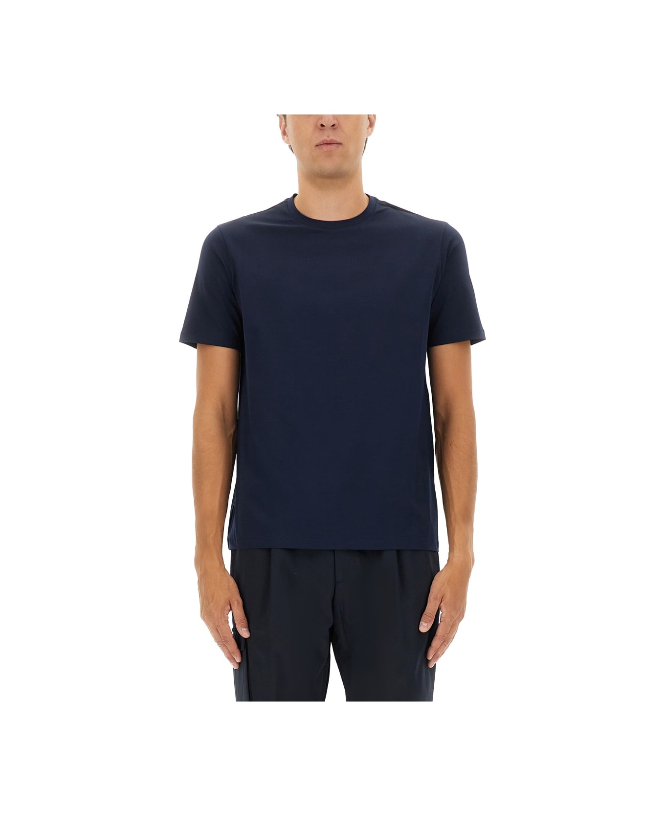 Herno Cotton T-shirt - BLUE