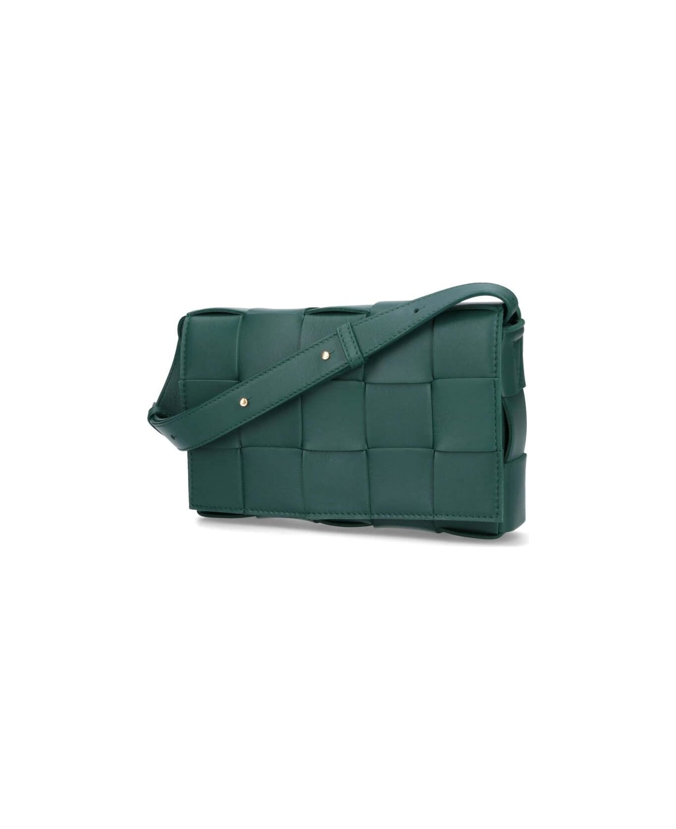Bottega Veneta Cassette Crossbody Bag - Green ショルダーバッグ