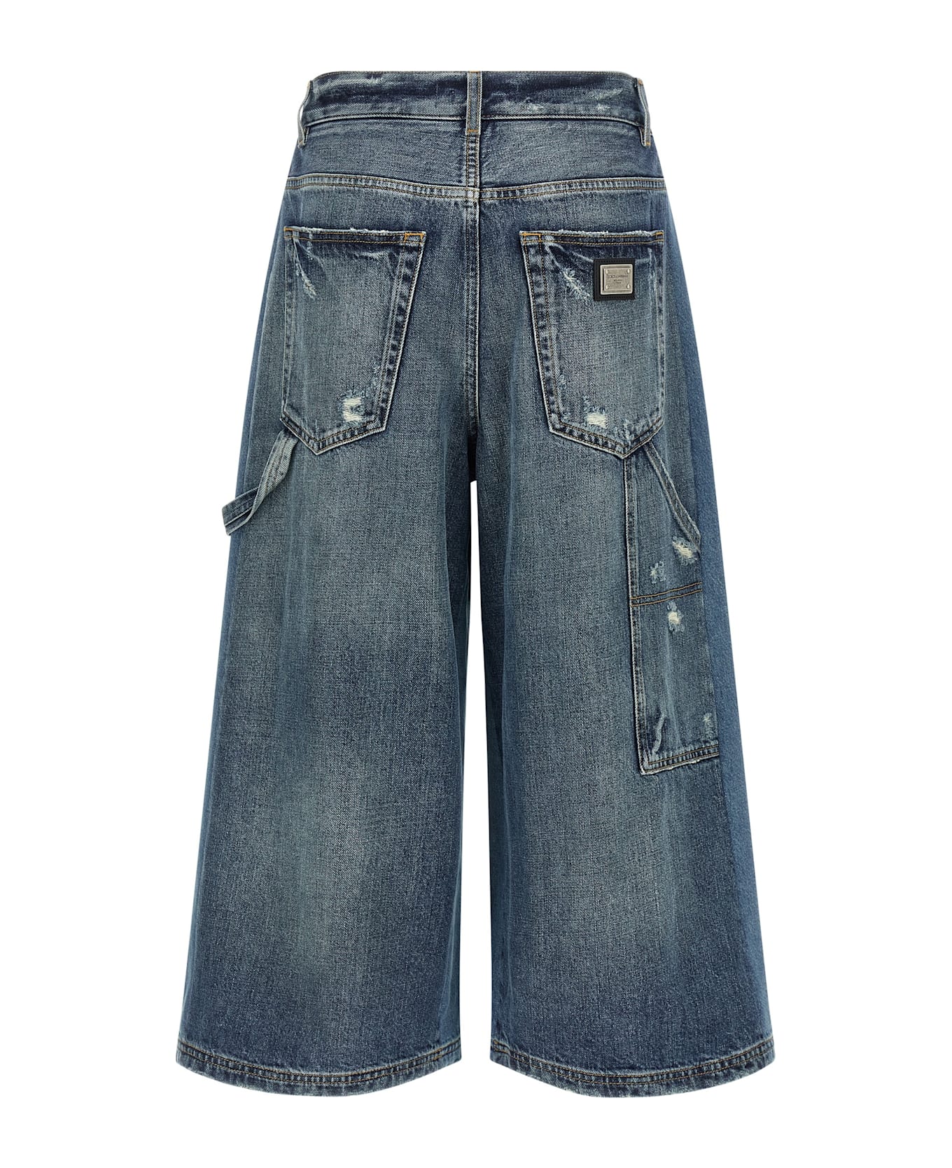 Dolce 
Gabbana Denim Bermuda Shorts - Blue