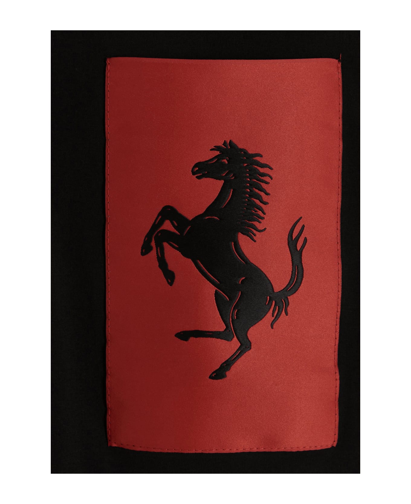 Ferrari T-shirt 'label Pocket' - BLACK