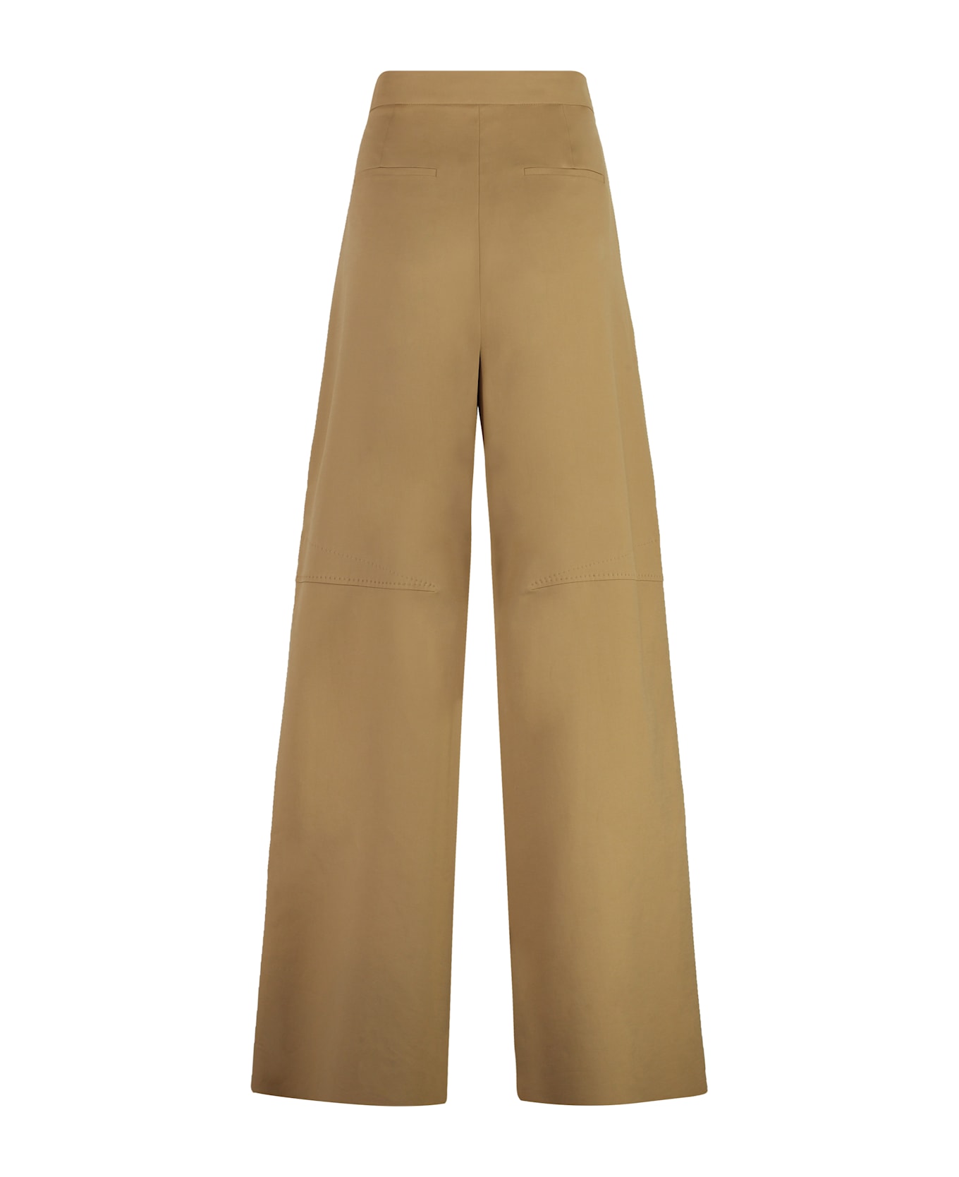 Max Mara Avoriaz Wide Leg Trousers - Beige