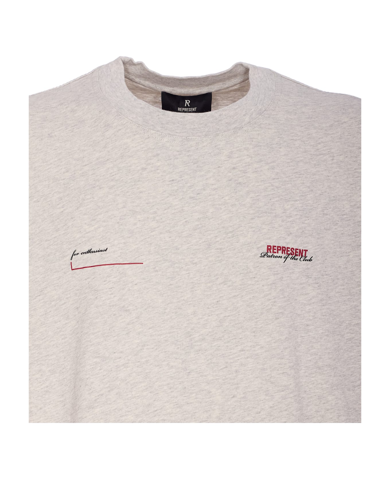 REPRESENT Patron Of The Club Hoodie - Grey