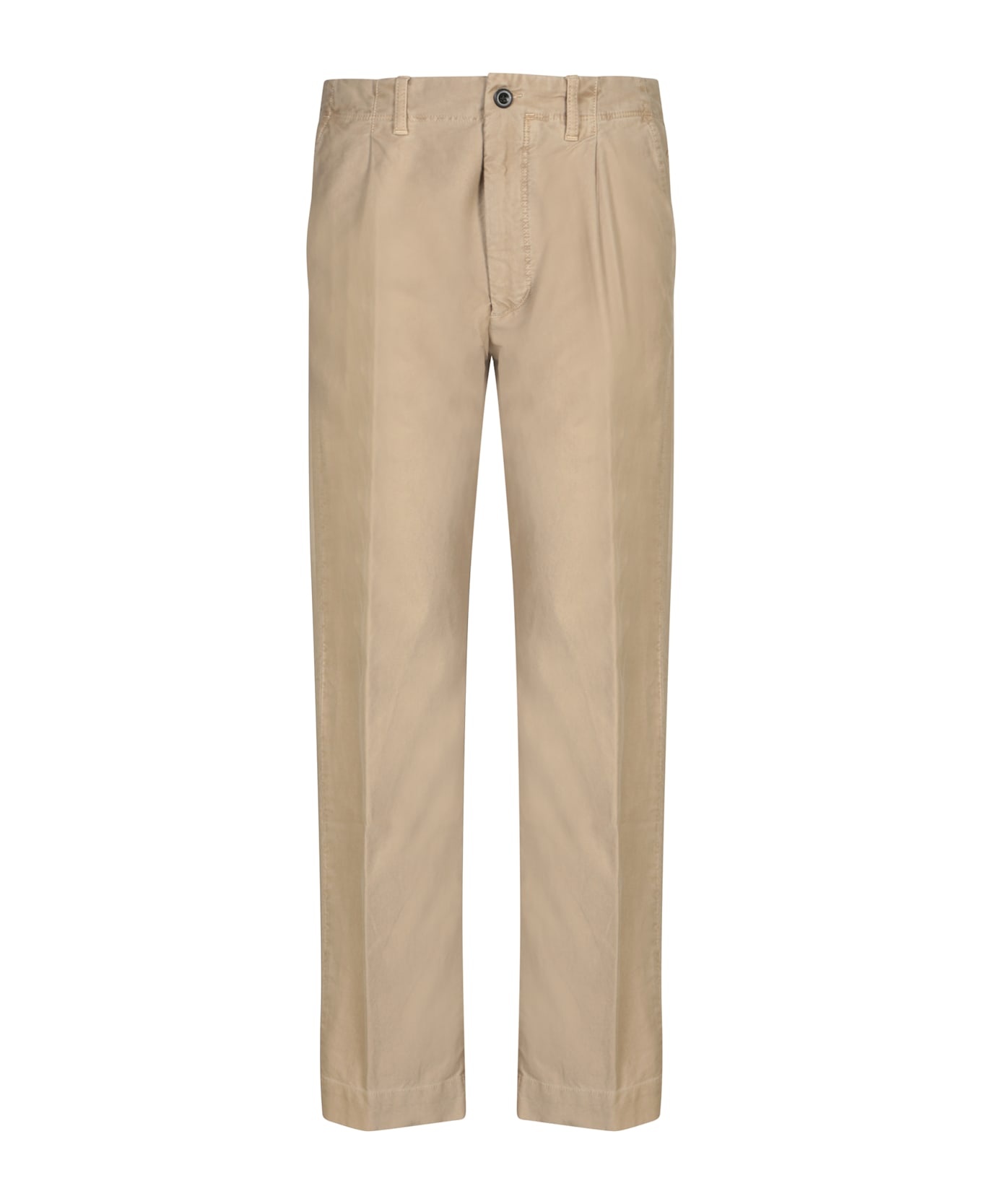 Incotex Light Grey Chino Trousers - Grey