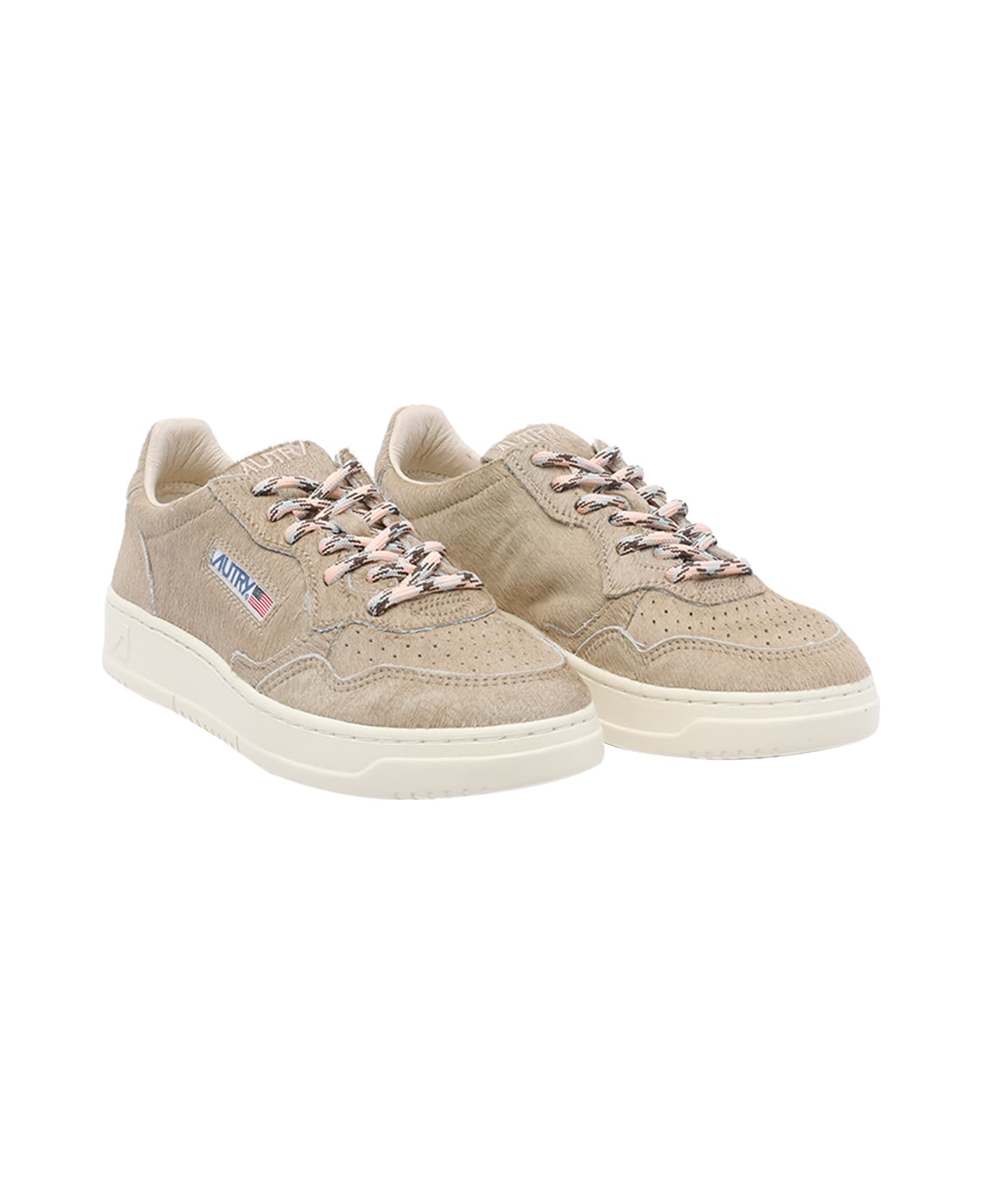 Autry Medalist Low Sneakers - Beige