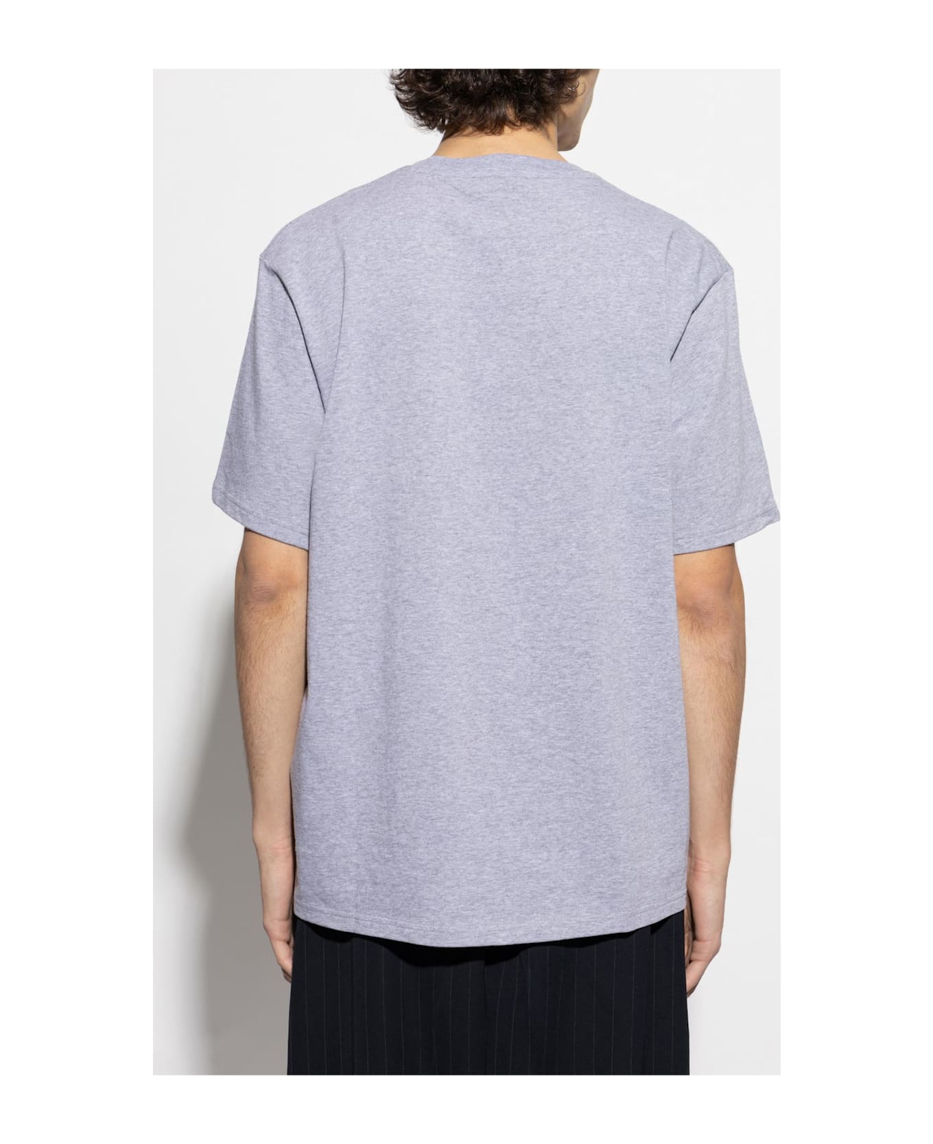 J.W. Anderson Jw Anderson T-shirt With Logo - GREY MELANGE