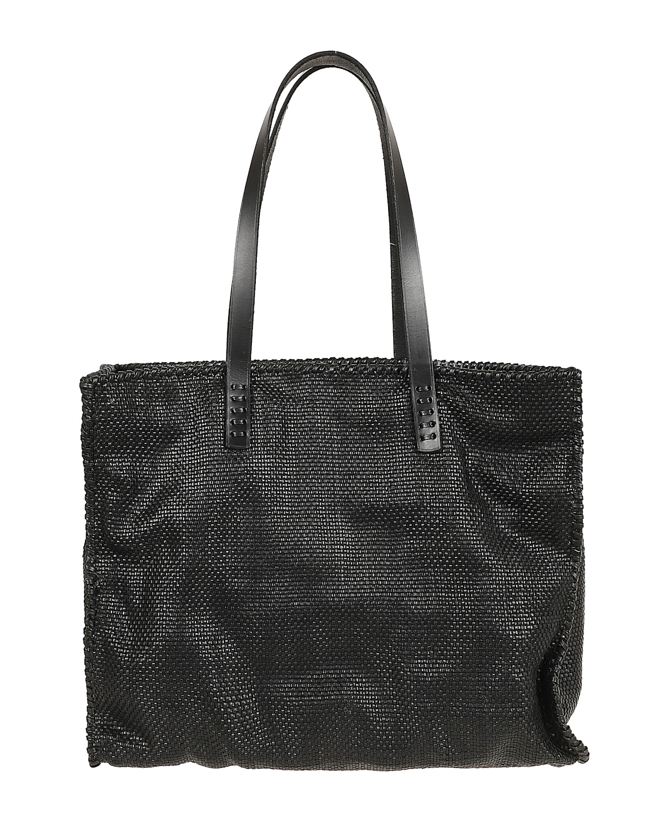 Dragon Diffusion Un Check Weave - Black