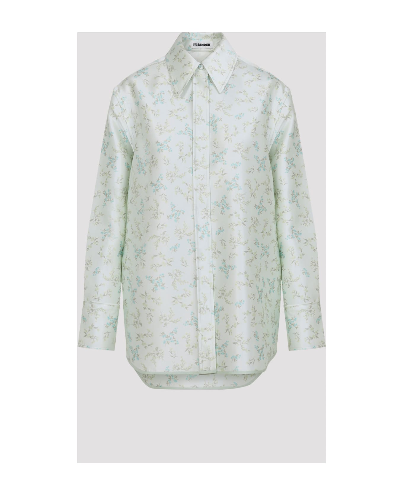 Jil Sander Polyester Shirt - Green Mint
