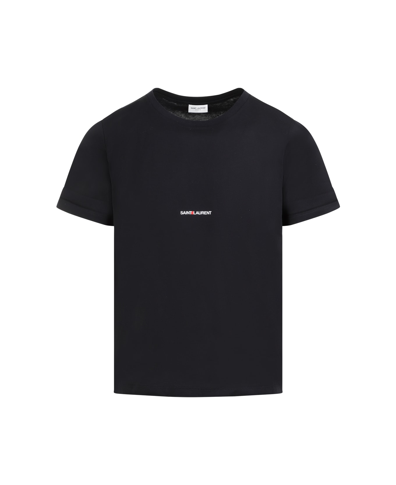 Saint Laurent Crew Neck T-shirt - Noir