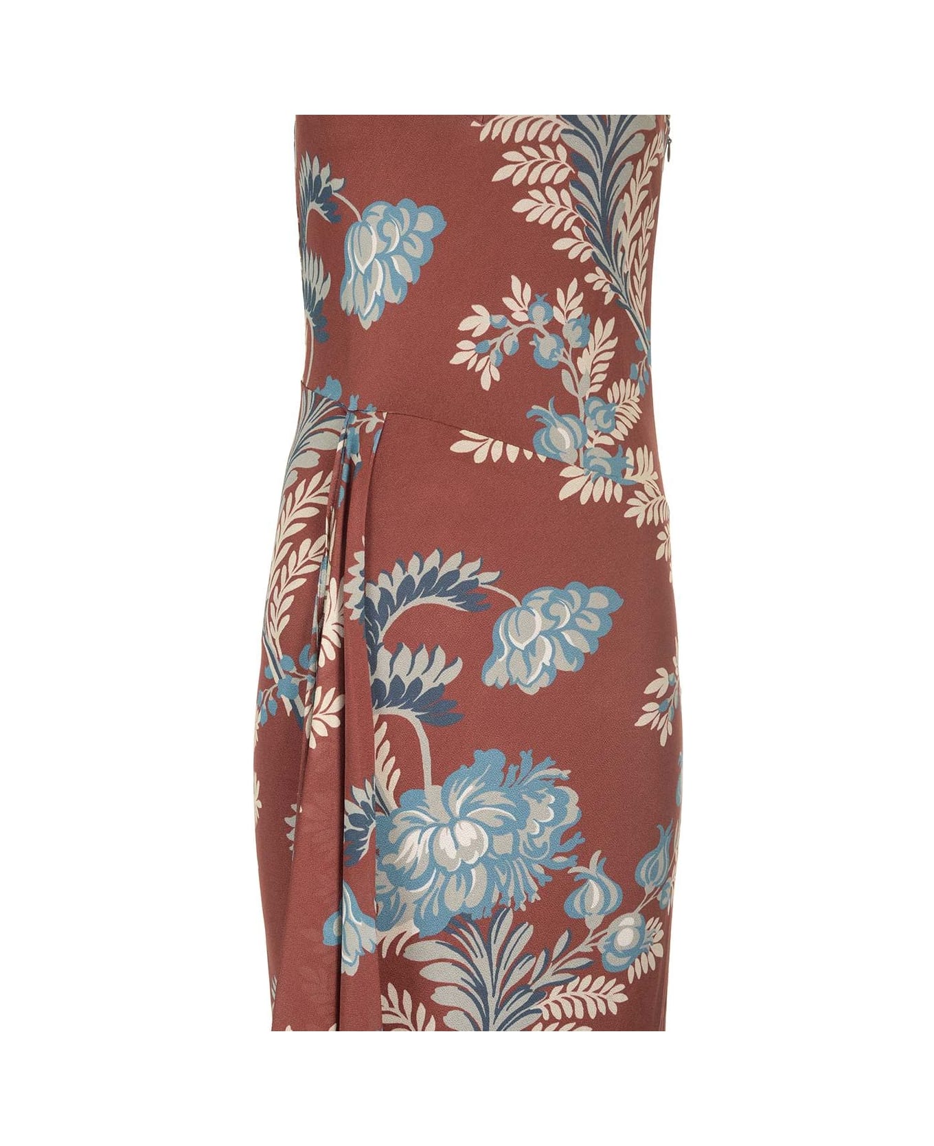 Etro Printed Crepe Jersey Dress - Multicolor