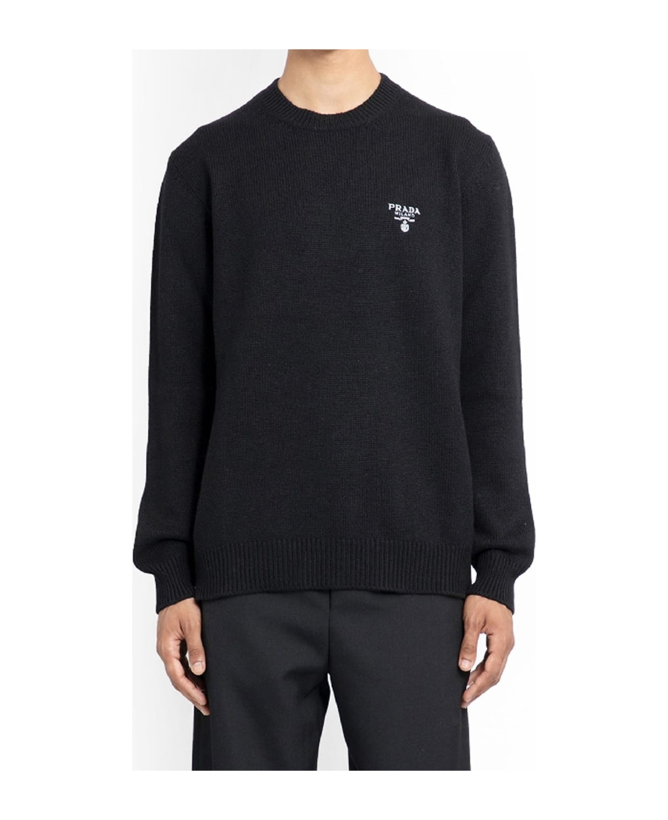 Prada Cashmere Sweater - Black ニットウェア
