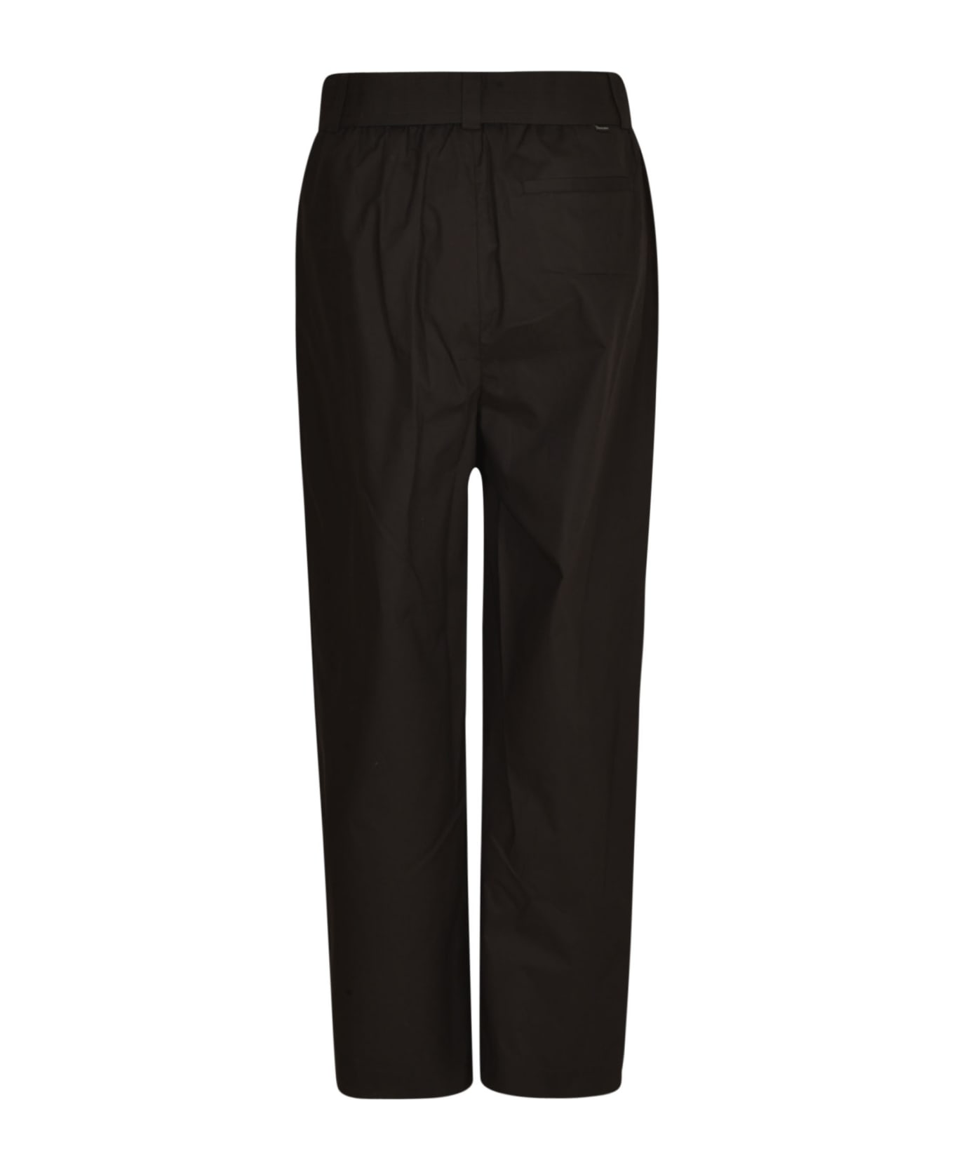 Woolrich Belted Trousers - Black ボトムス
