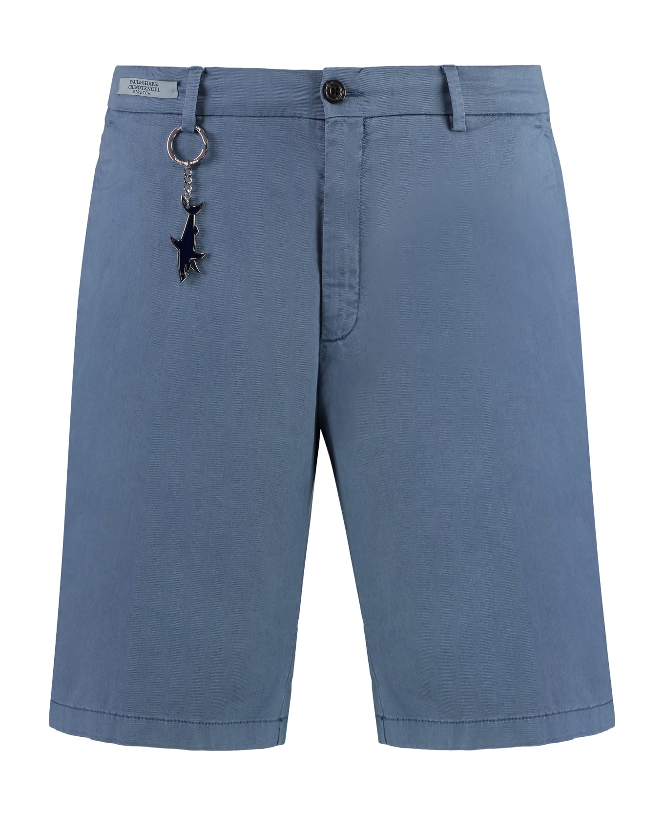 Paul&Shark Cotton Bermuda Shorts - blue