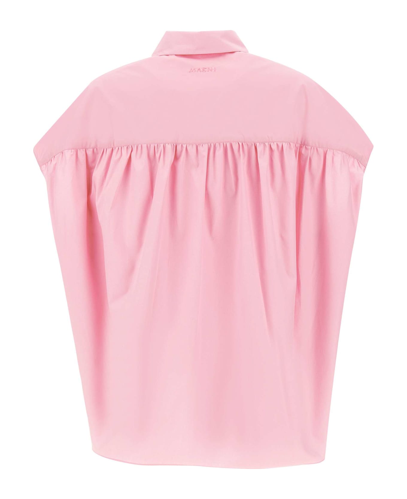 Marni Organic Cotton Poplin Shirt - PINK