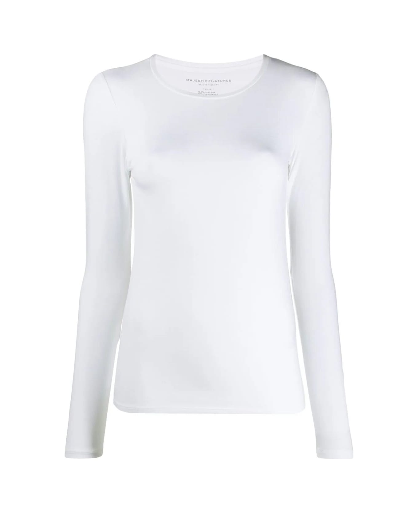 Majestic Filatures Ally T-shirt - Blanc Tシャツ