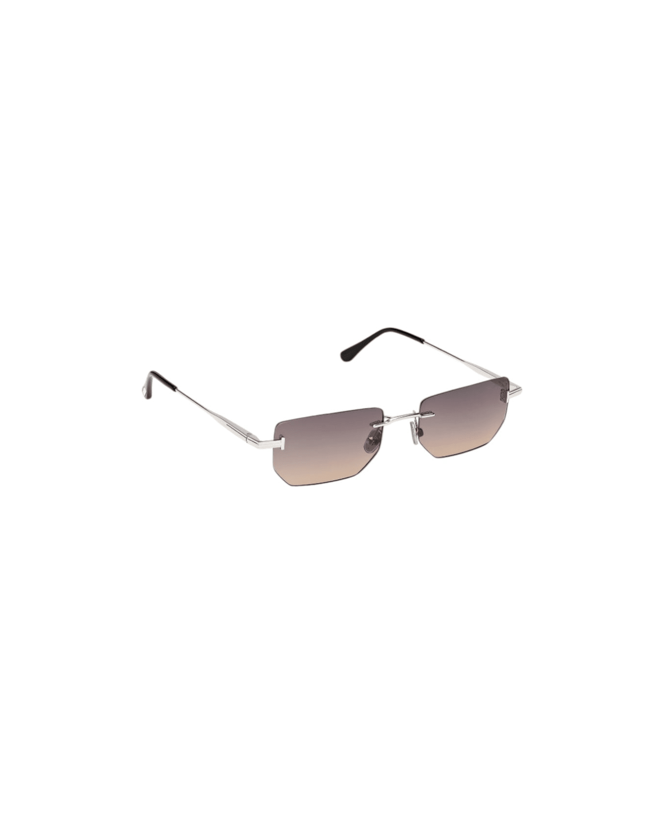 Tom Ford Eyewear Tom Ford Tf 1355 Ethan - Silver Sunglasses