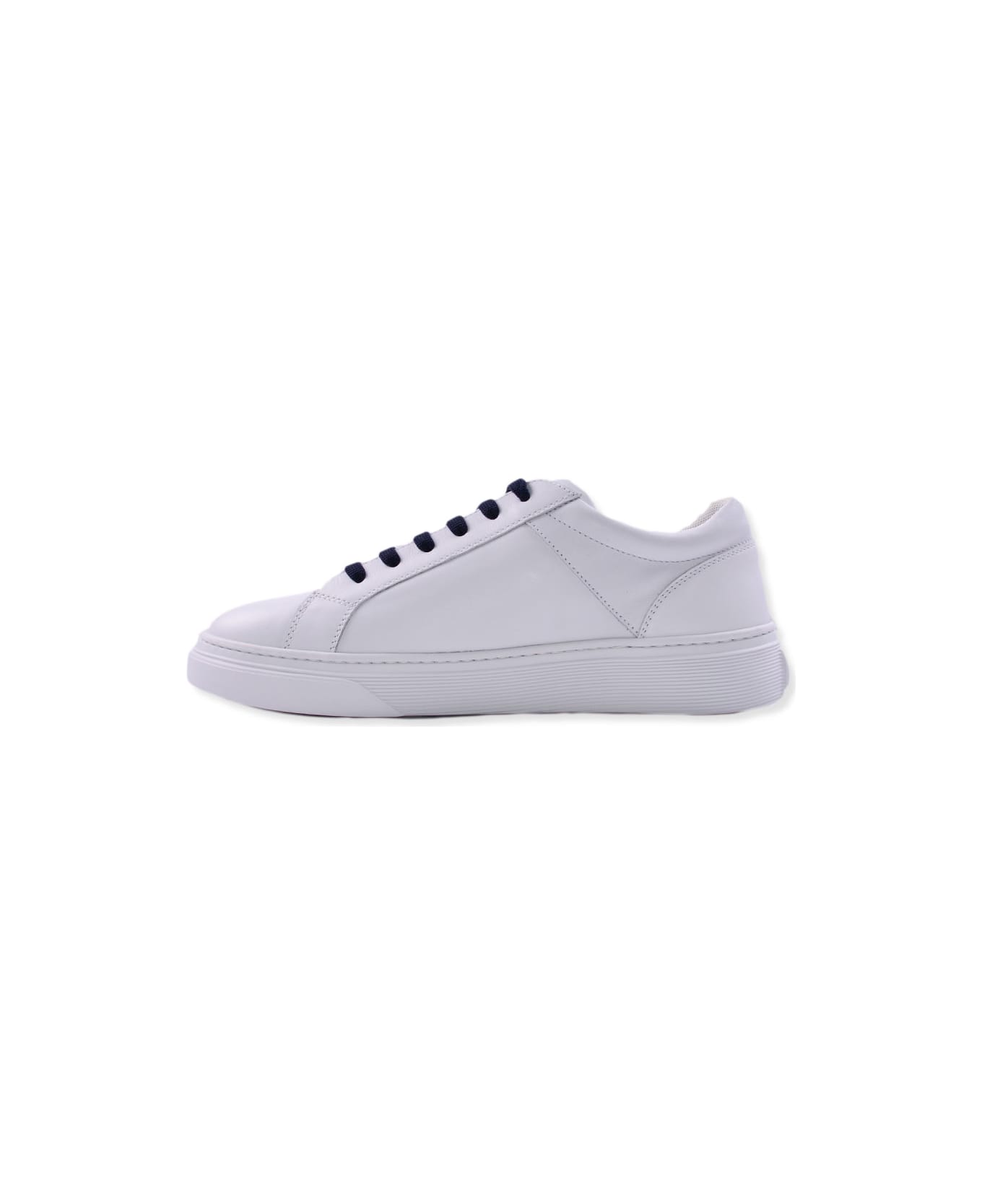 Hogan R365 Sneakers In Leather - White