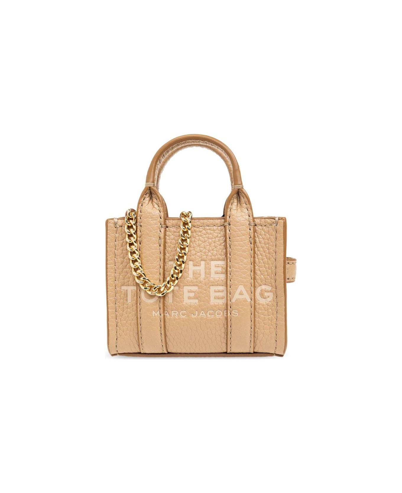 Marc Jacobs The Nano Chained Tote Bag - CAMEL