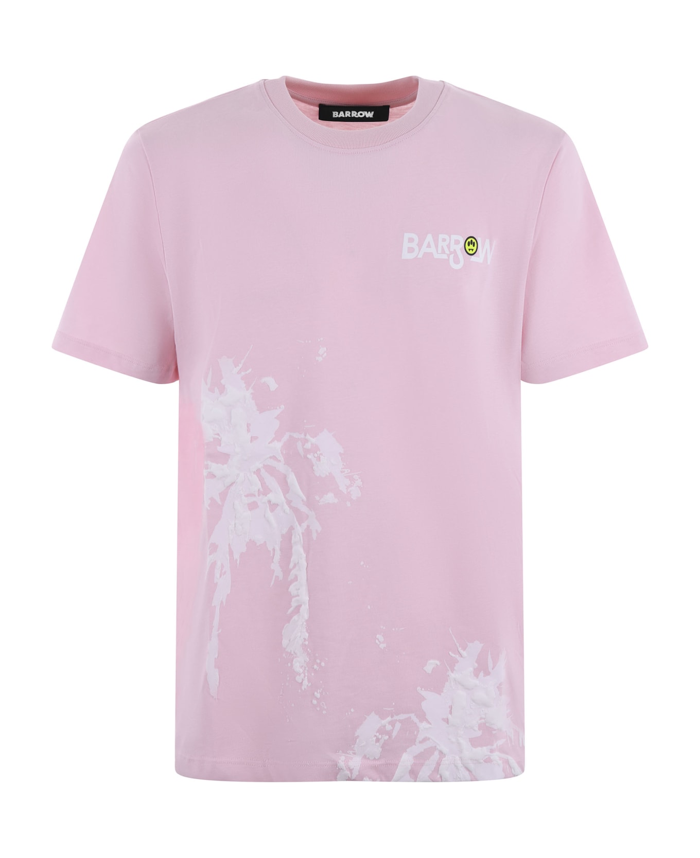 Barrow Cotton T-shirt - Rosa