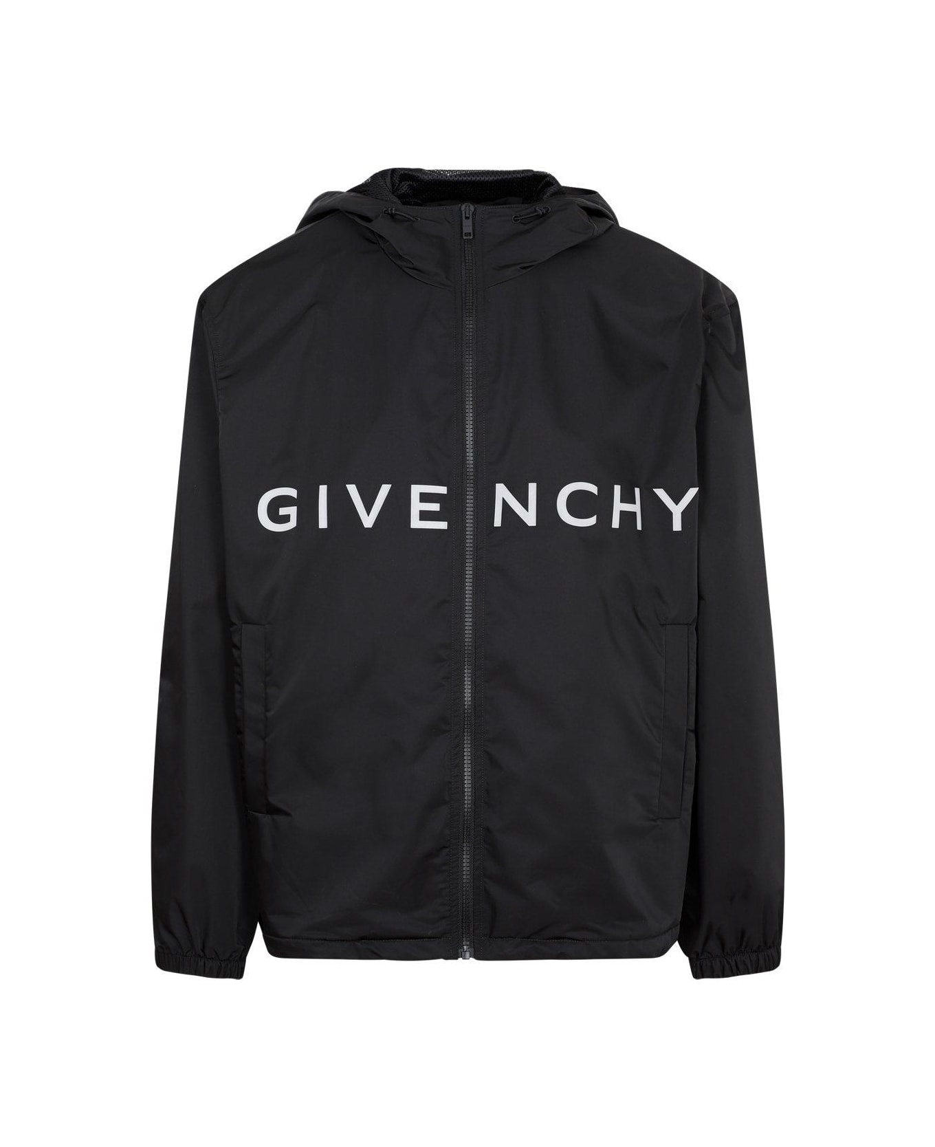 Givenchy Technical Fabric Wind Jacket - Black