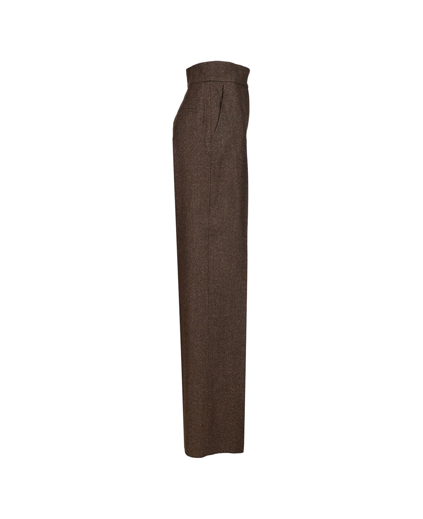 Max Mara Wide Leg Trousers - Marrone