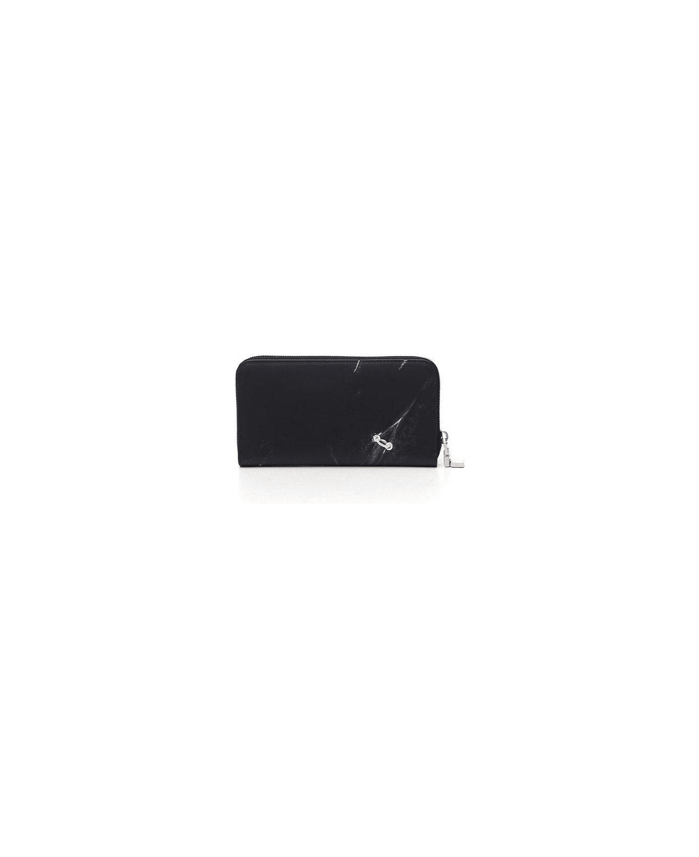 Givenchy Trompe L'ceil Zipped Wallet - BLACK