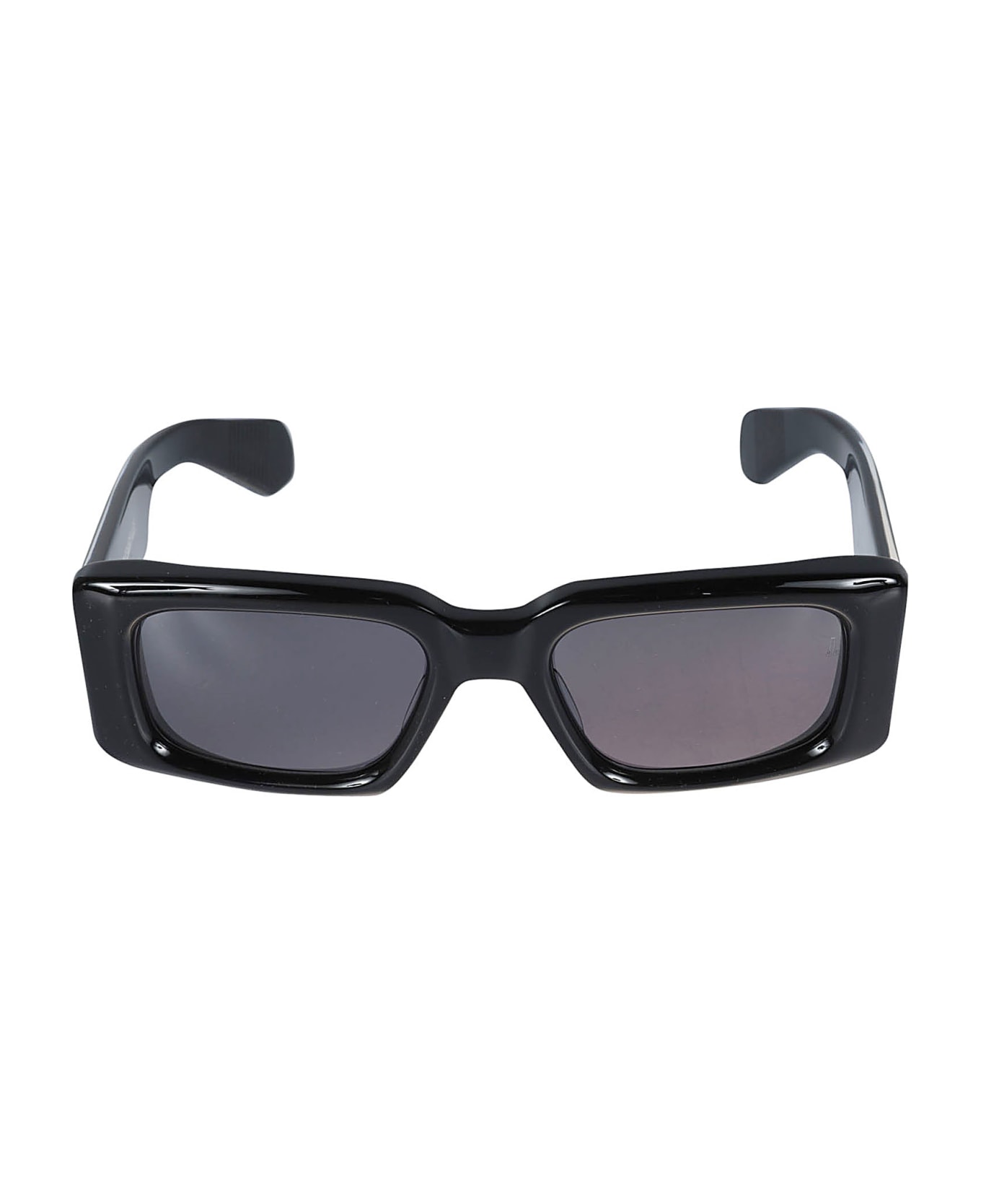 Jacques Marie Mage Rectangle Thick Sunglasses - shadow